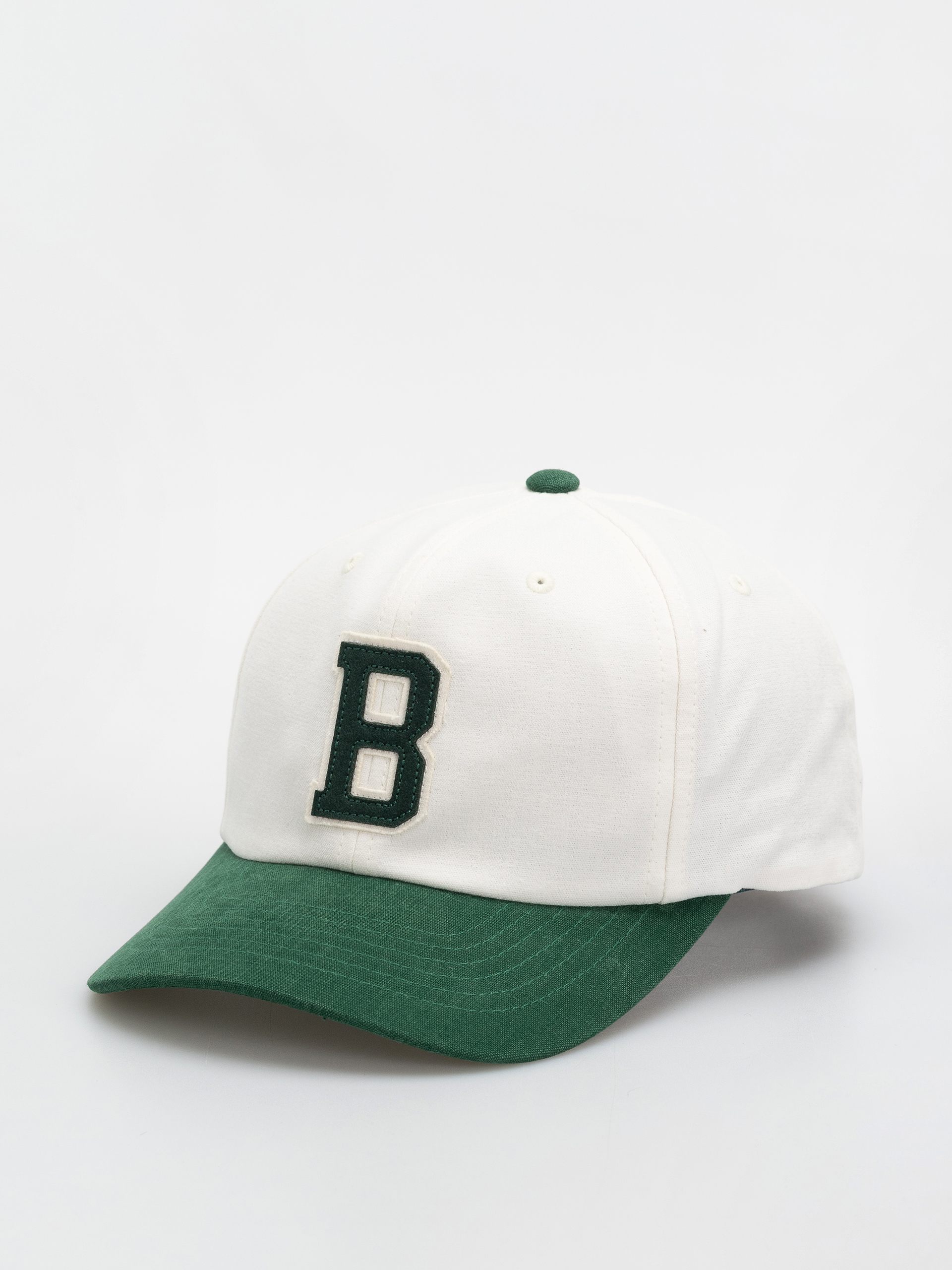 u0428u0430u043fu043au0430 u0441 u043au043eu0437u0438u0440u043au0430 Brixton Big B Mp Adj (off white/primal green)