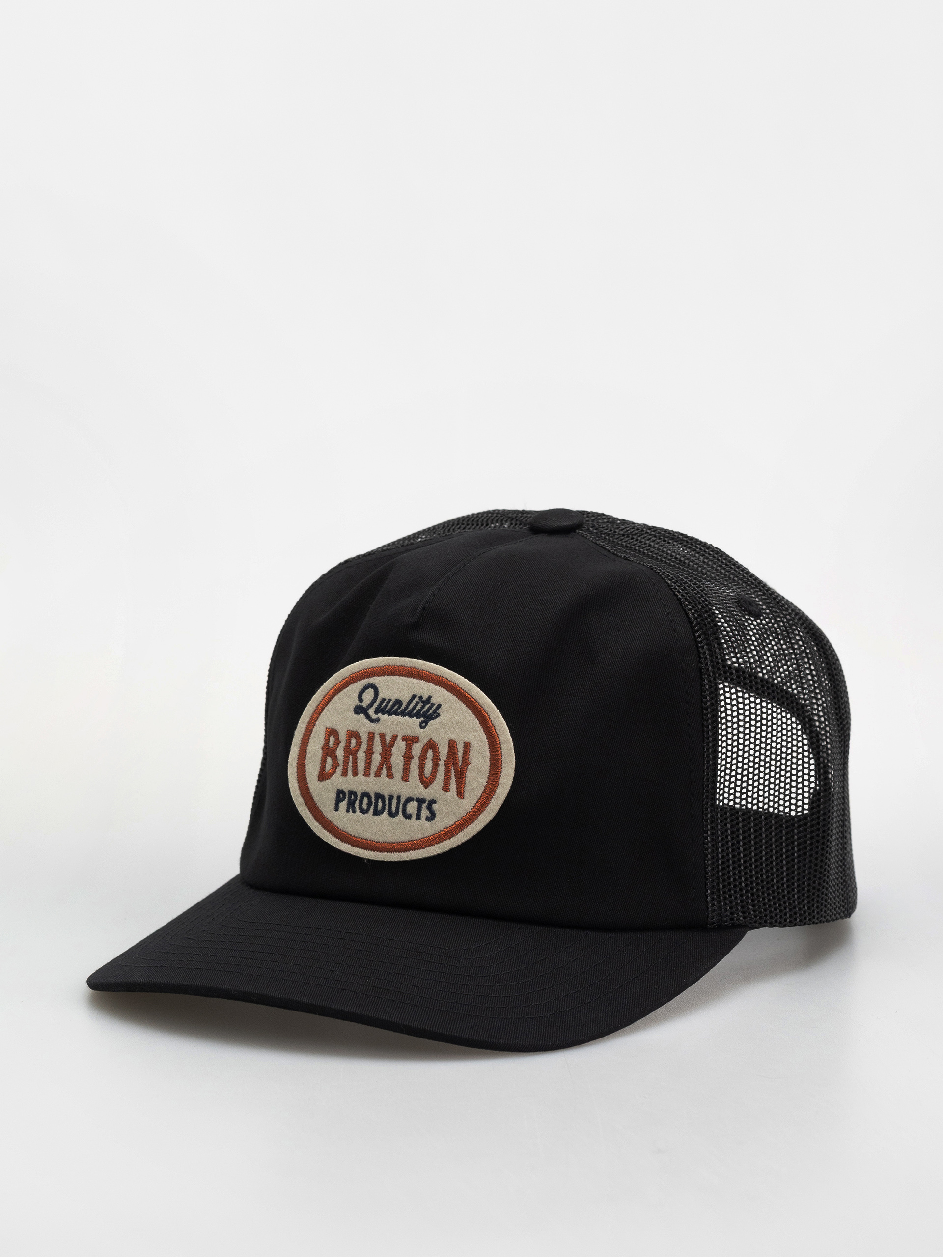 Шапка с козирка Brixton Henry Mp Trucker (black/black)