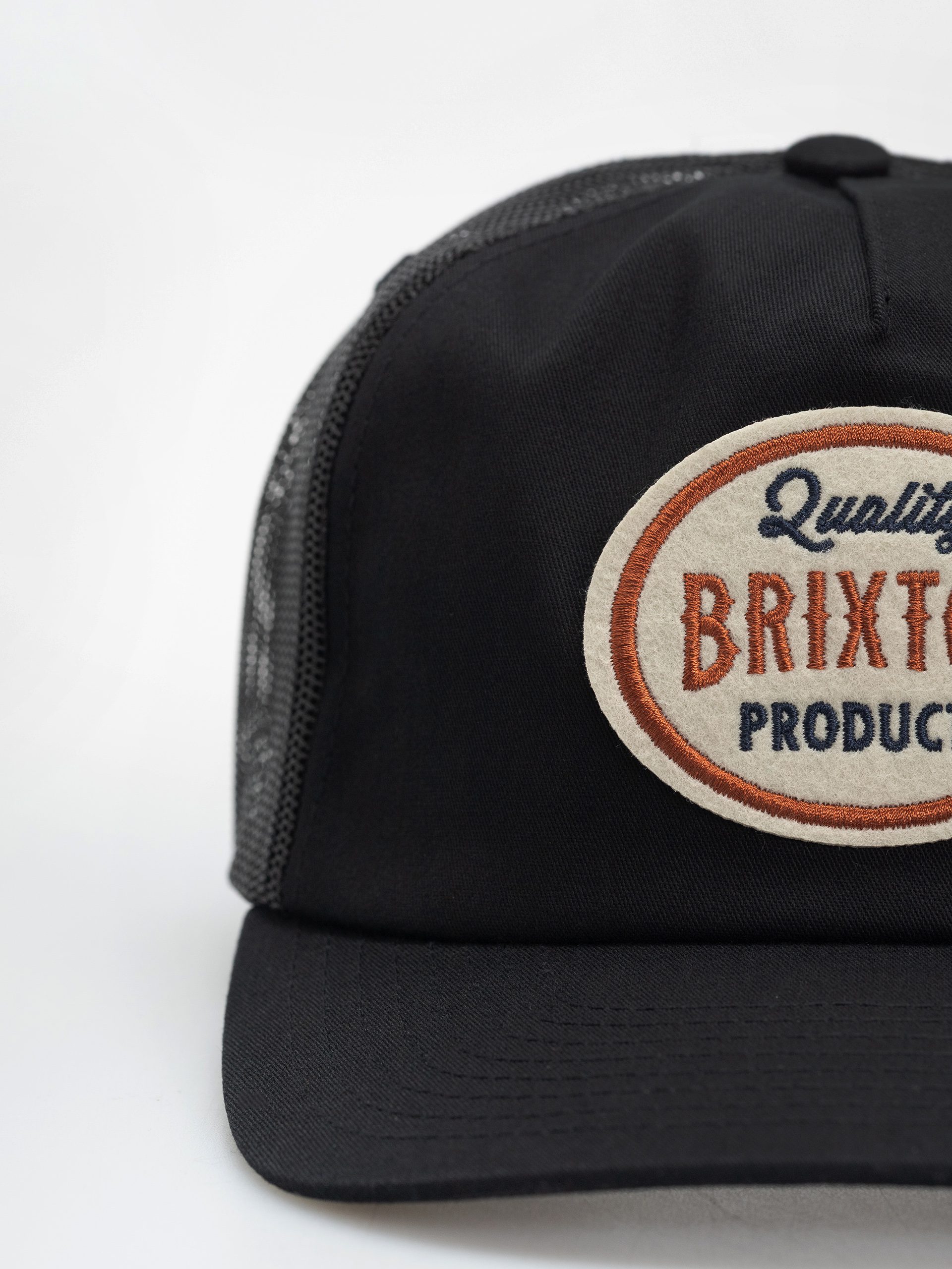 Шапка с козирка Brixton Henry Mp Trucker (black/black)