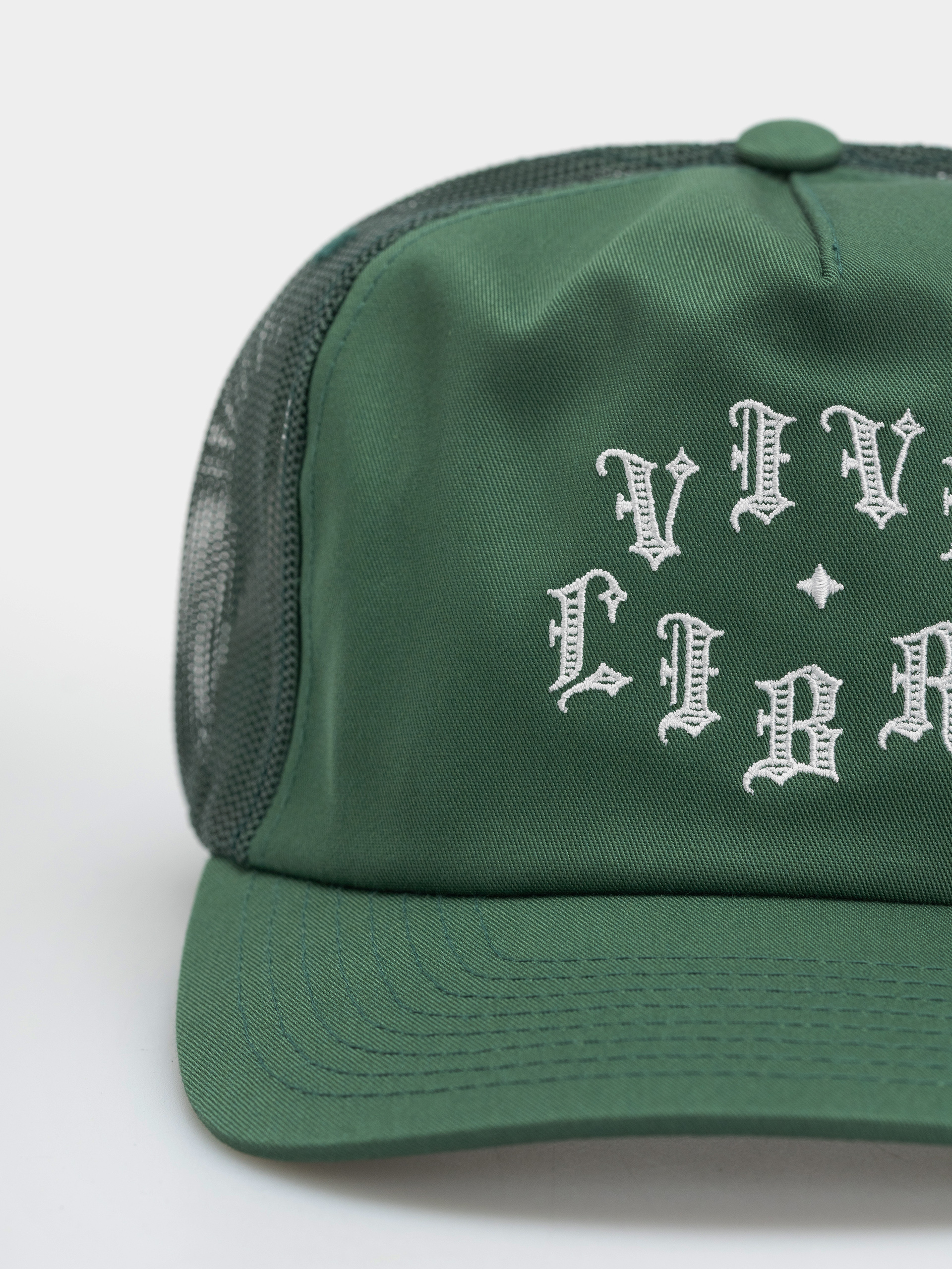 Шапка с козирка Brixton Vive Libre Mp Trucker (primal green/primal green)