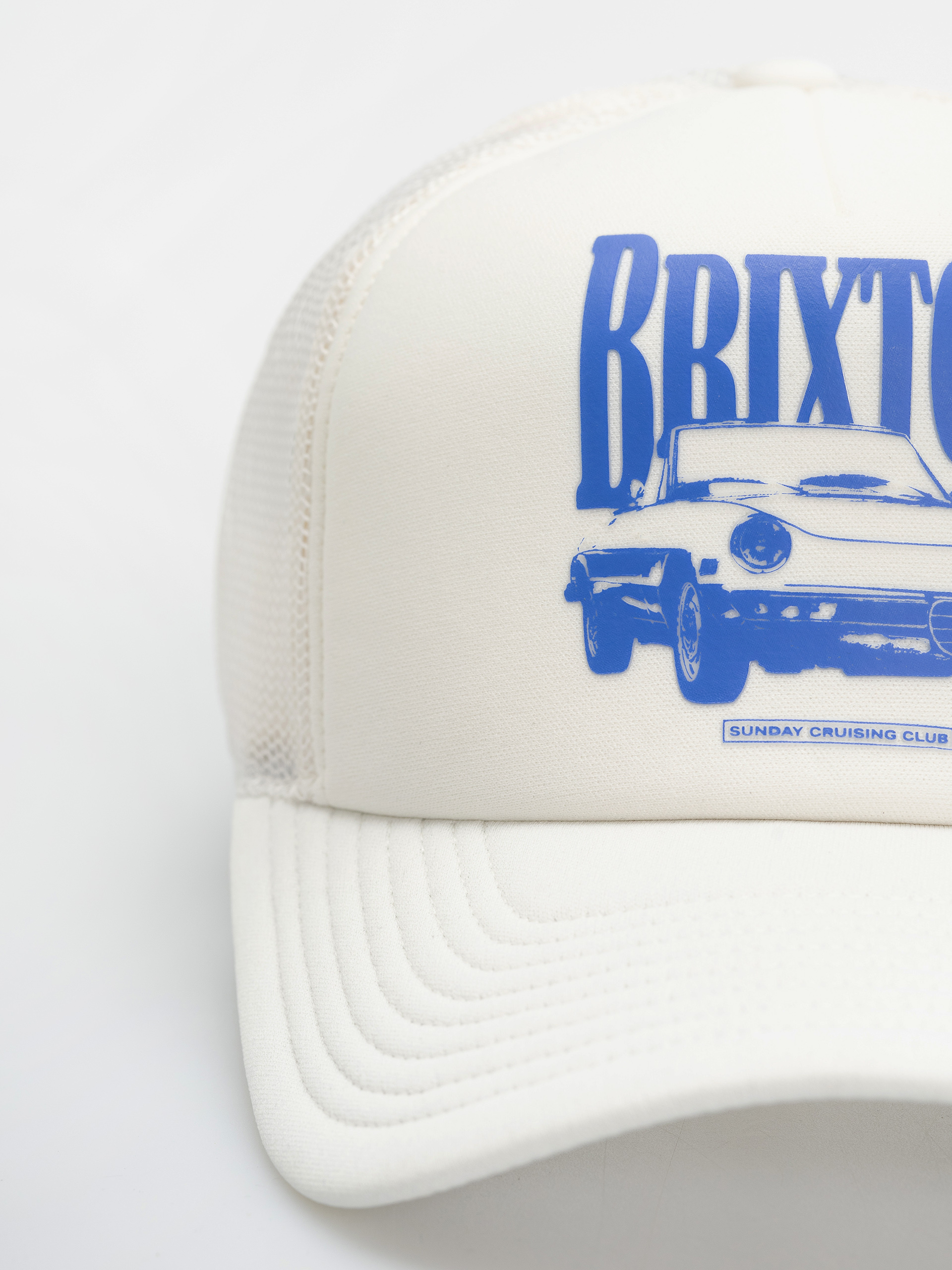Шапка с козирка Brixton Sunday Cruising Club Np Mp Tru Wmn (off white/off white)