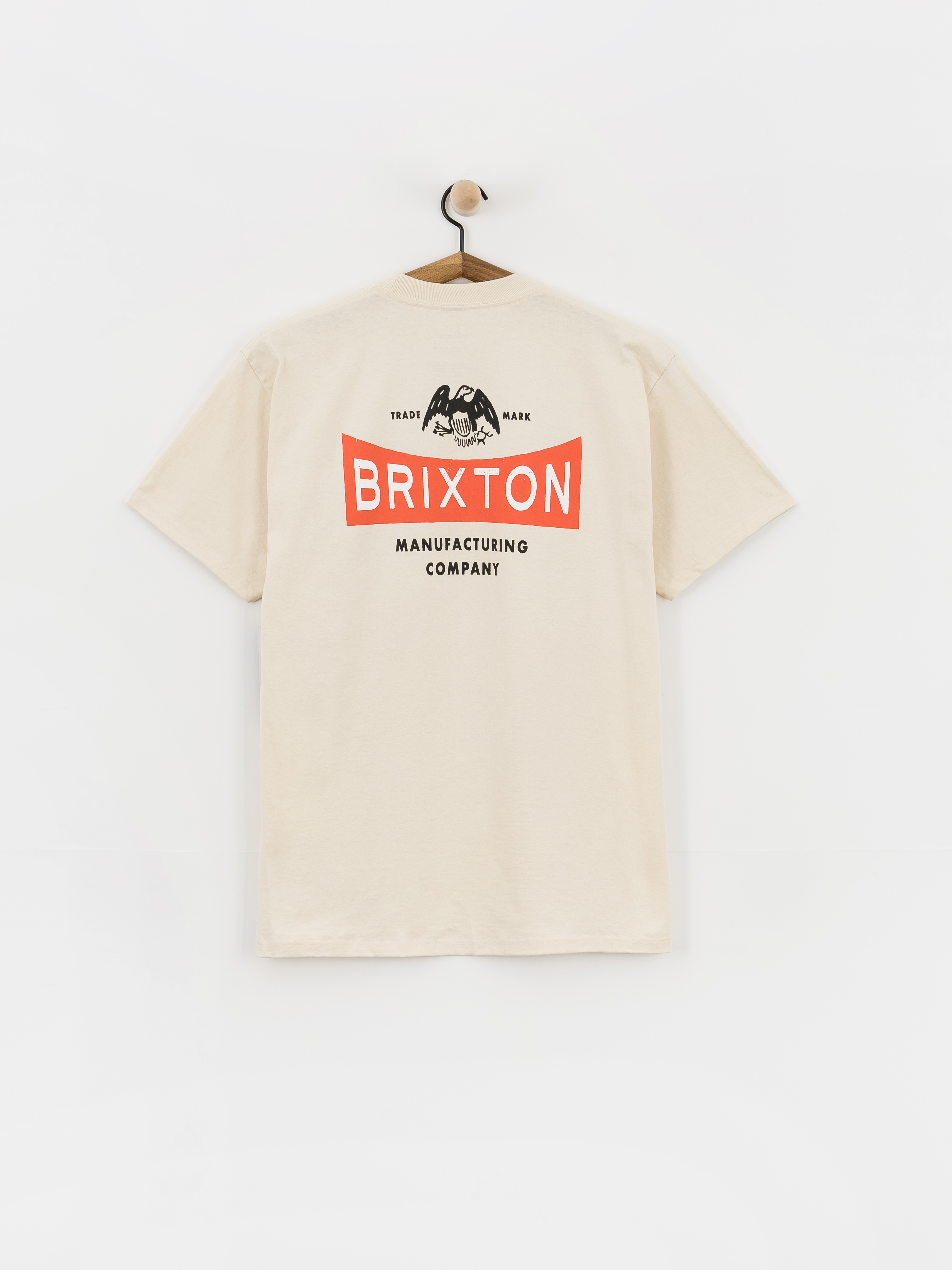 Тениска Brixton Pinnacle Std (cream)