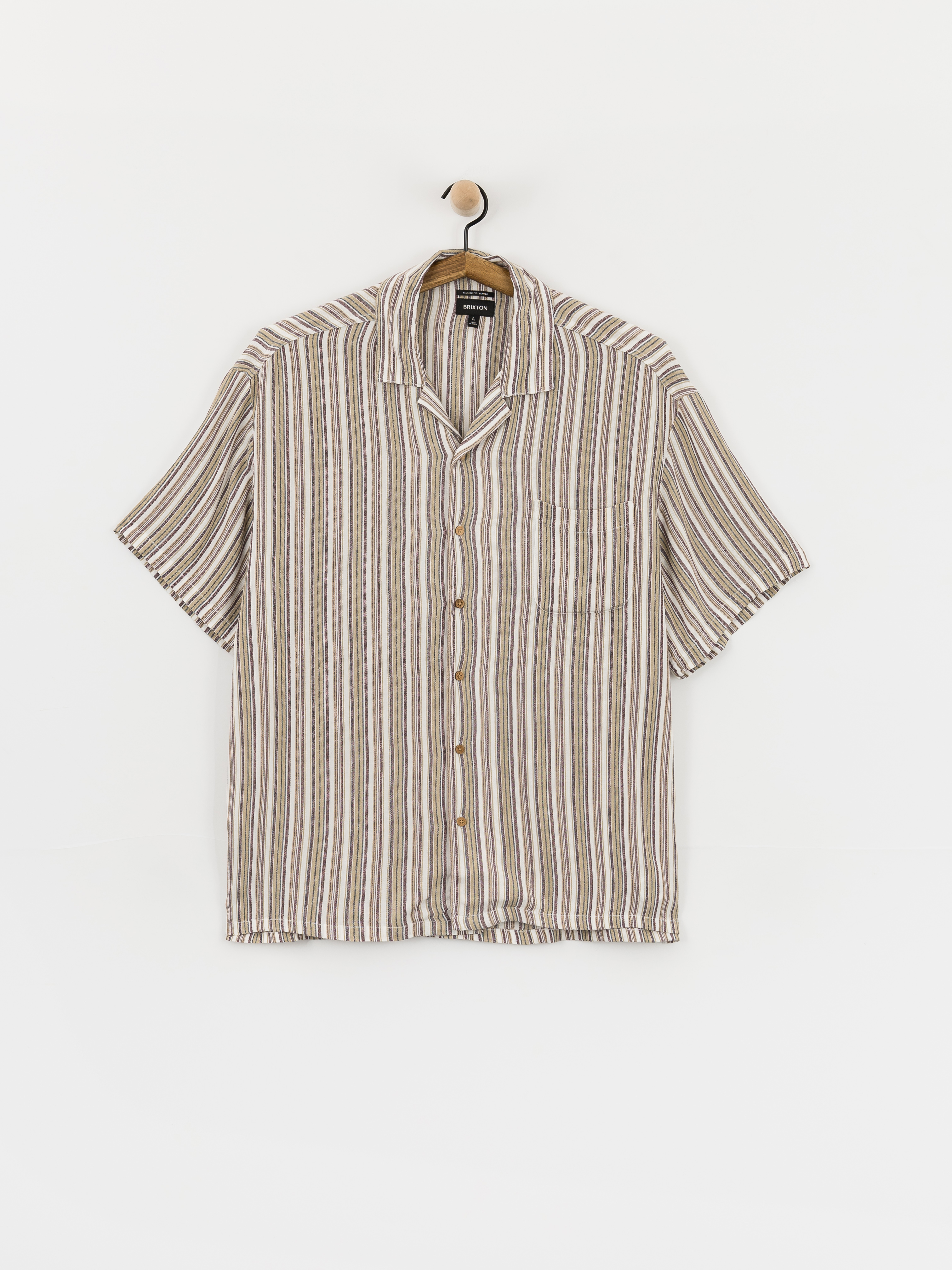 Риза Brixton Bunker Twisted Stripe