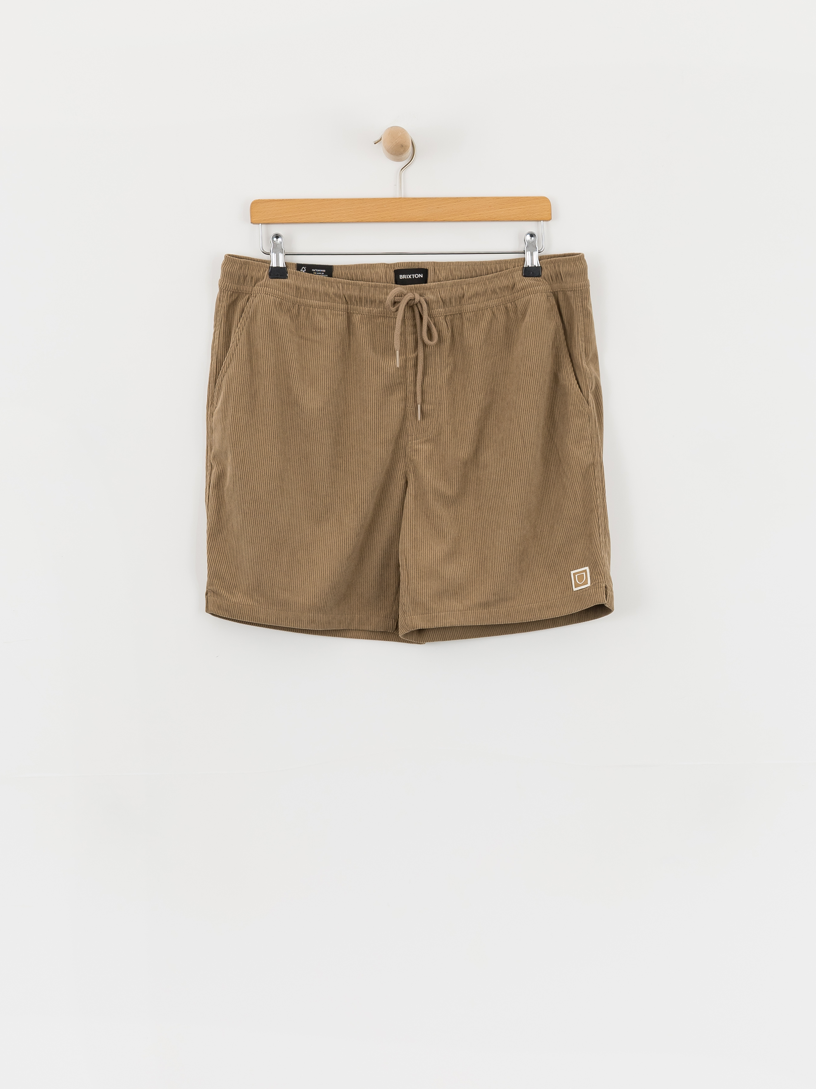 Къси панталони Brixton Everyday Corduroy (vintage khaki)