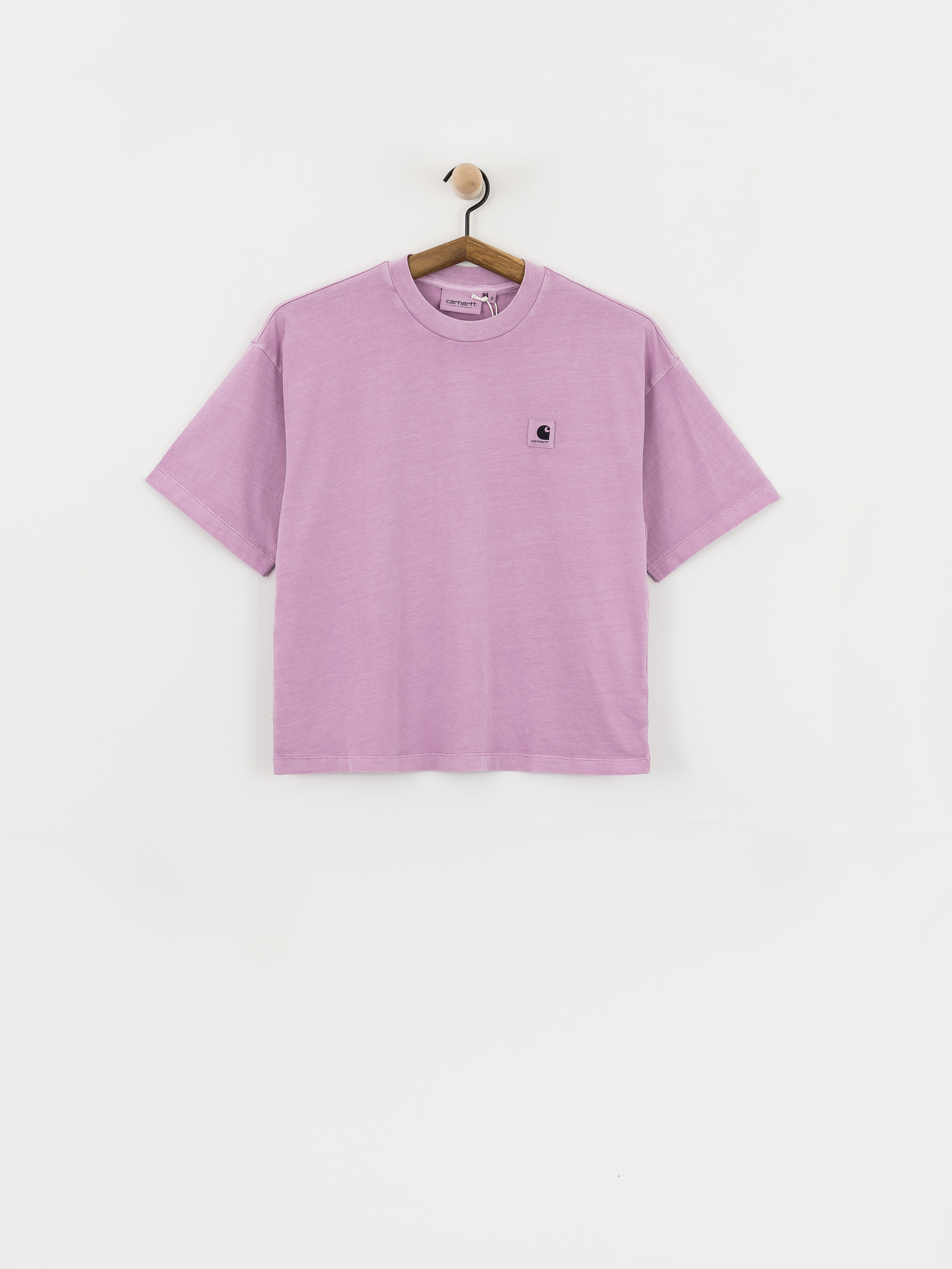 Тениска Carhartt WIP Nelson Wmn (gentle purple)