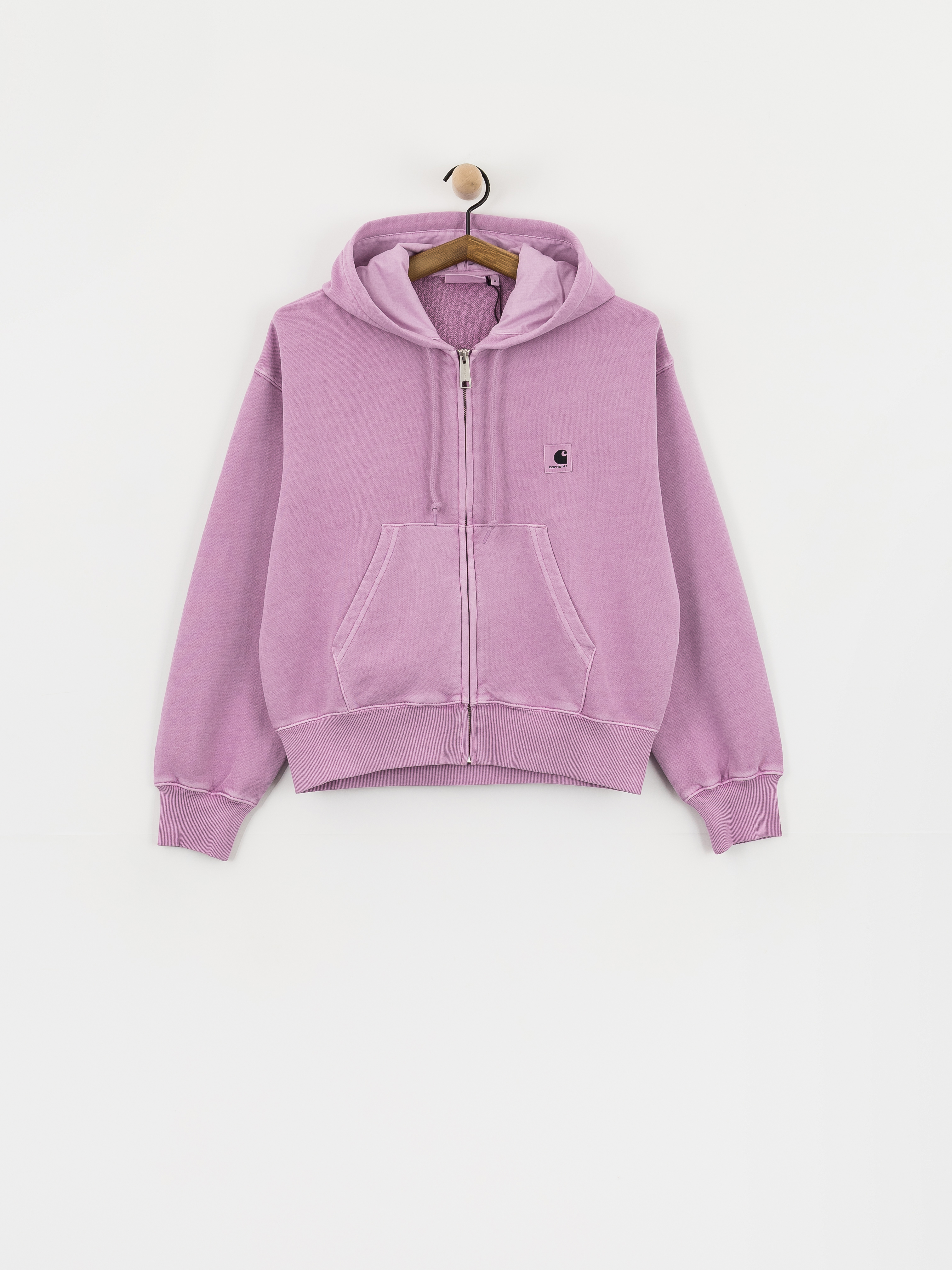 Суитшърт с качулка Carhartt WIP Nelson ZHD Wmn (gentle purple)