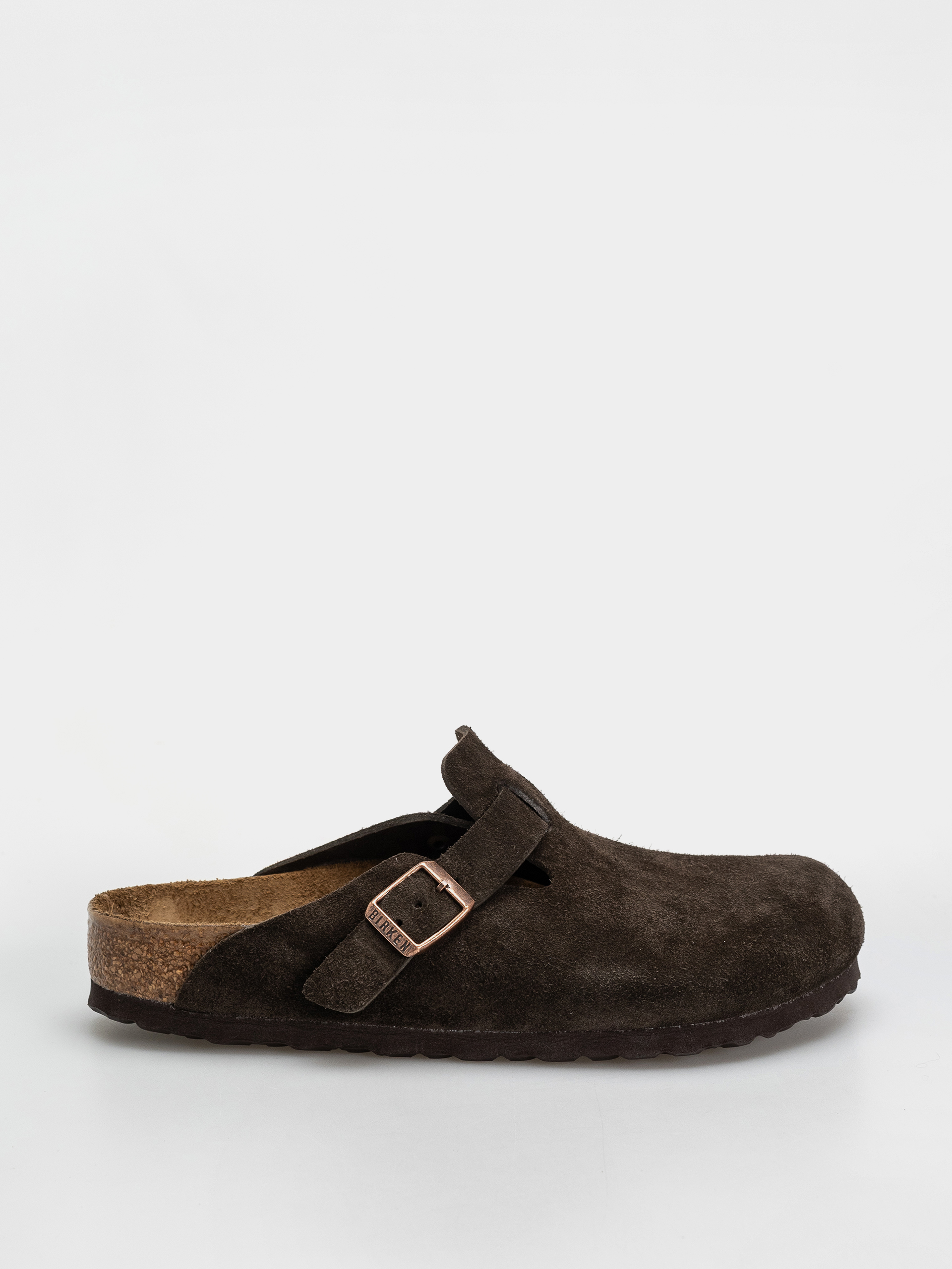 Чехли Birkenstock Boston Suede Leather Regular