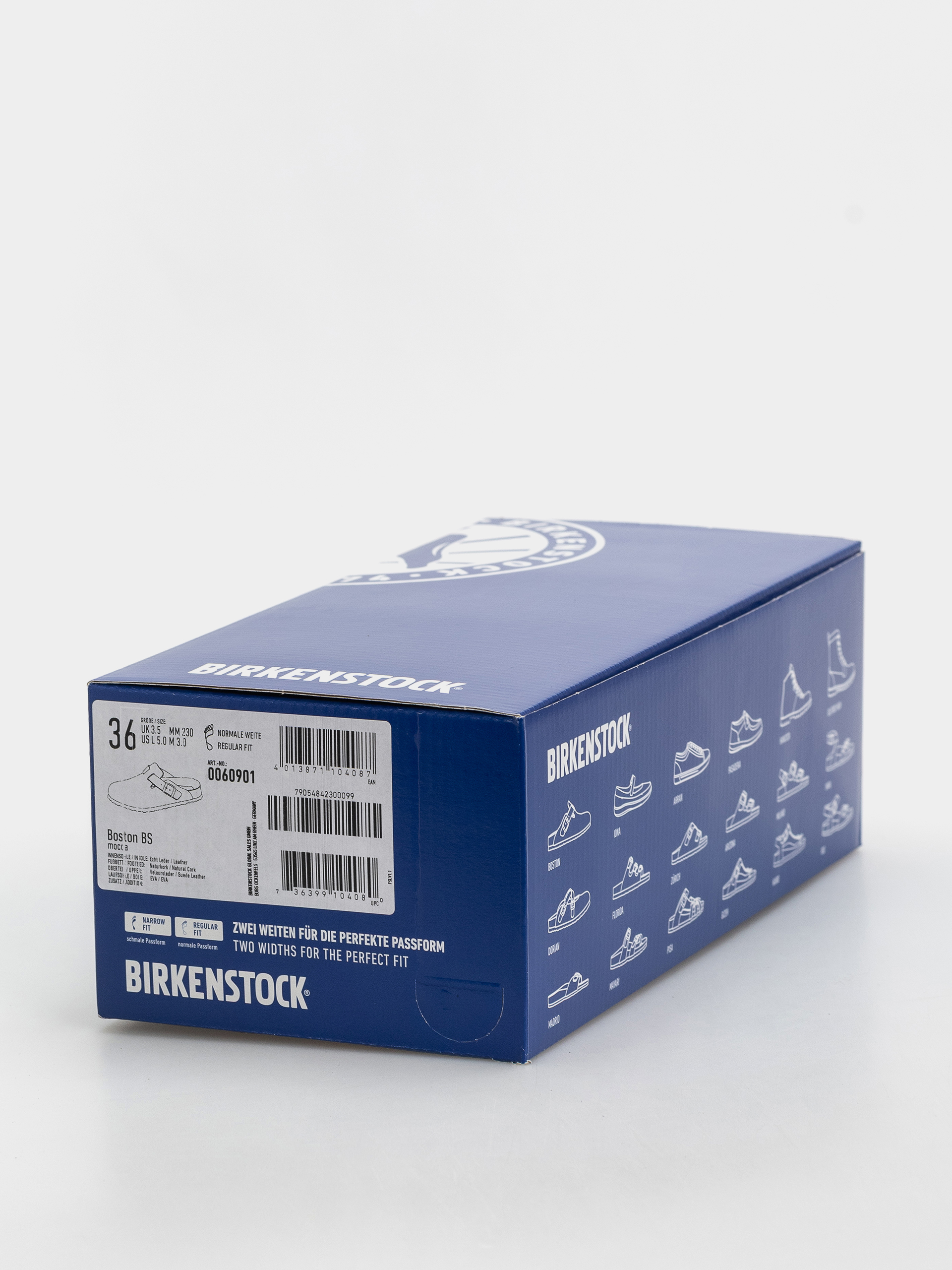 Чехли Birkenstock Boston Suede Leather Regular (mocca)