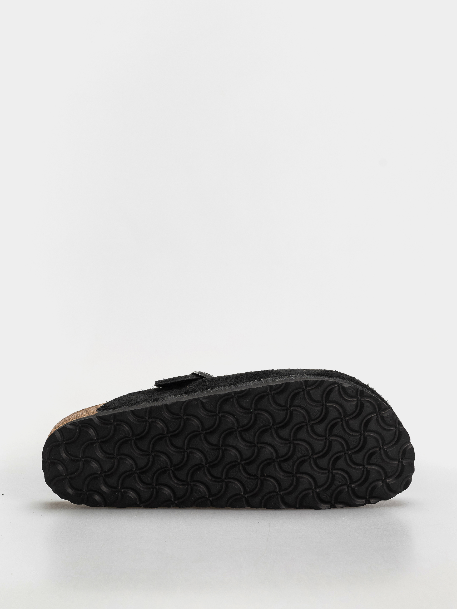 Чехли Birkenstock Boston Suede Leather Narrow (black)