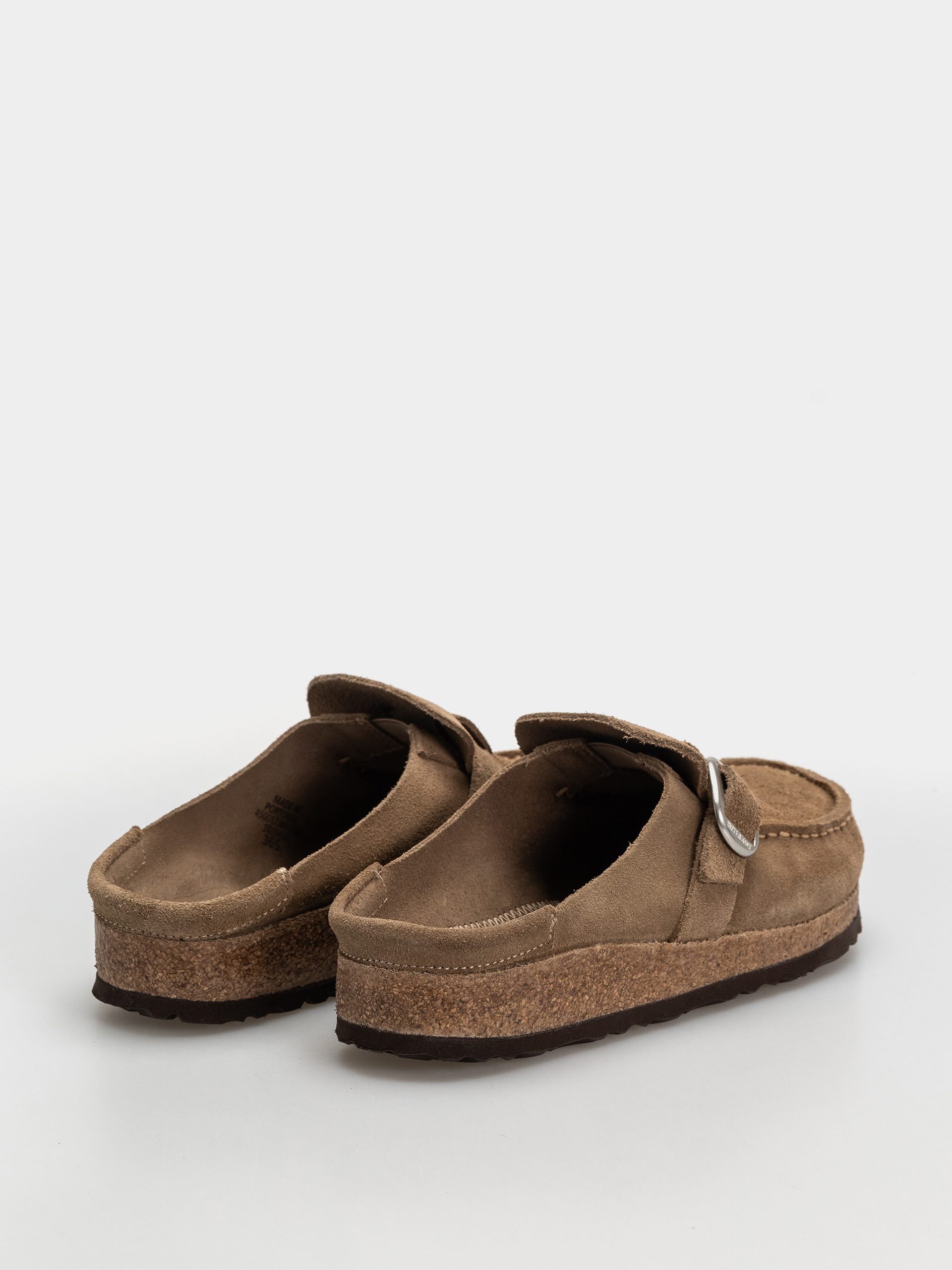 Чехли Birkenstock Buckley Suede Leather Narrow Wmn (gray taupe)