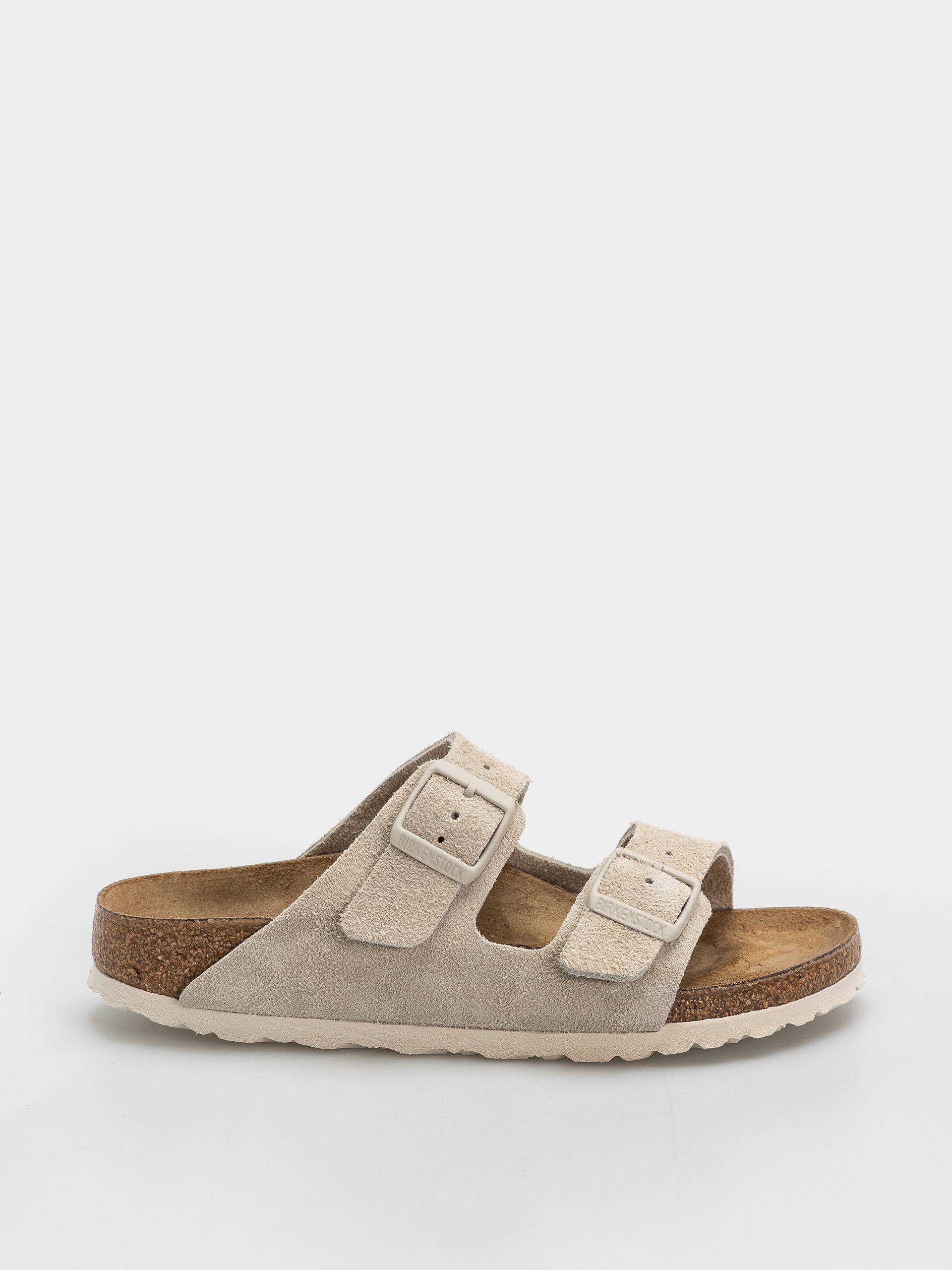 Чехли Birkenstock Arizona Suede Leather Narrow (oyster)