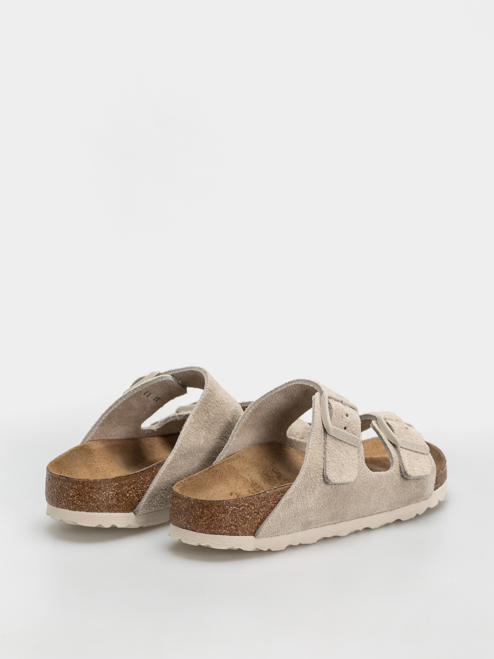 Чехли Birkenstock Arizona Suede Leather Narrow (oyster)