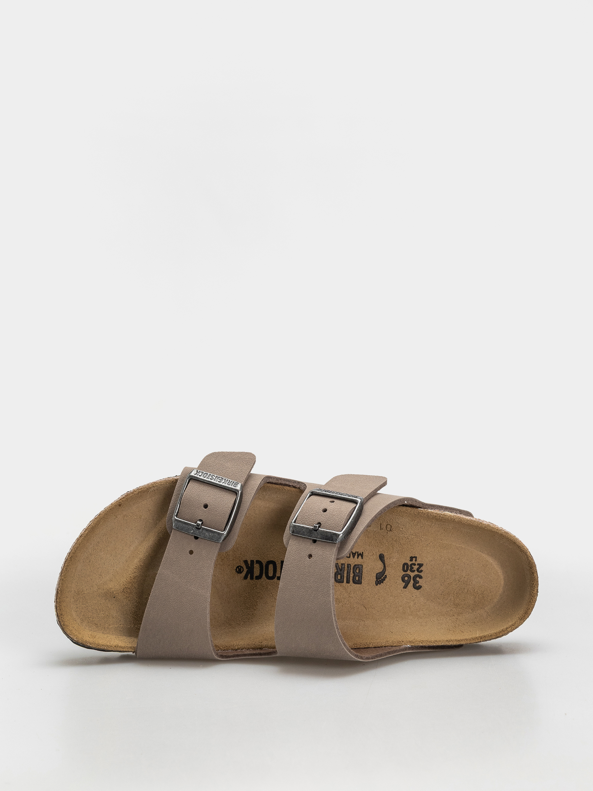 Чехли Birkenstock Arizona Birkibuc Narrow (gray taupe)