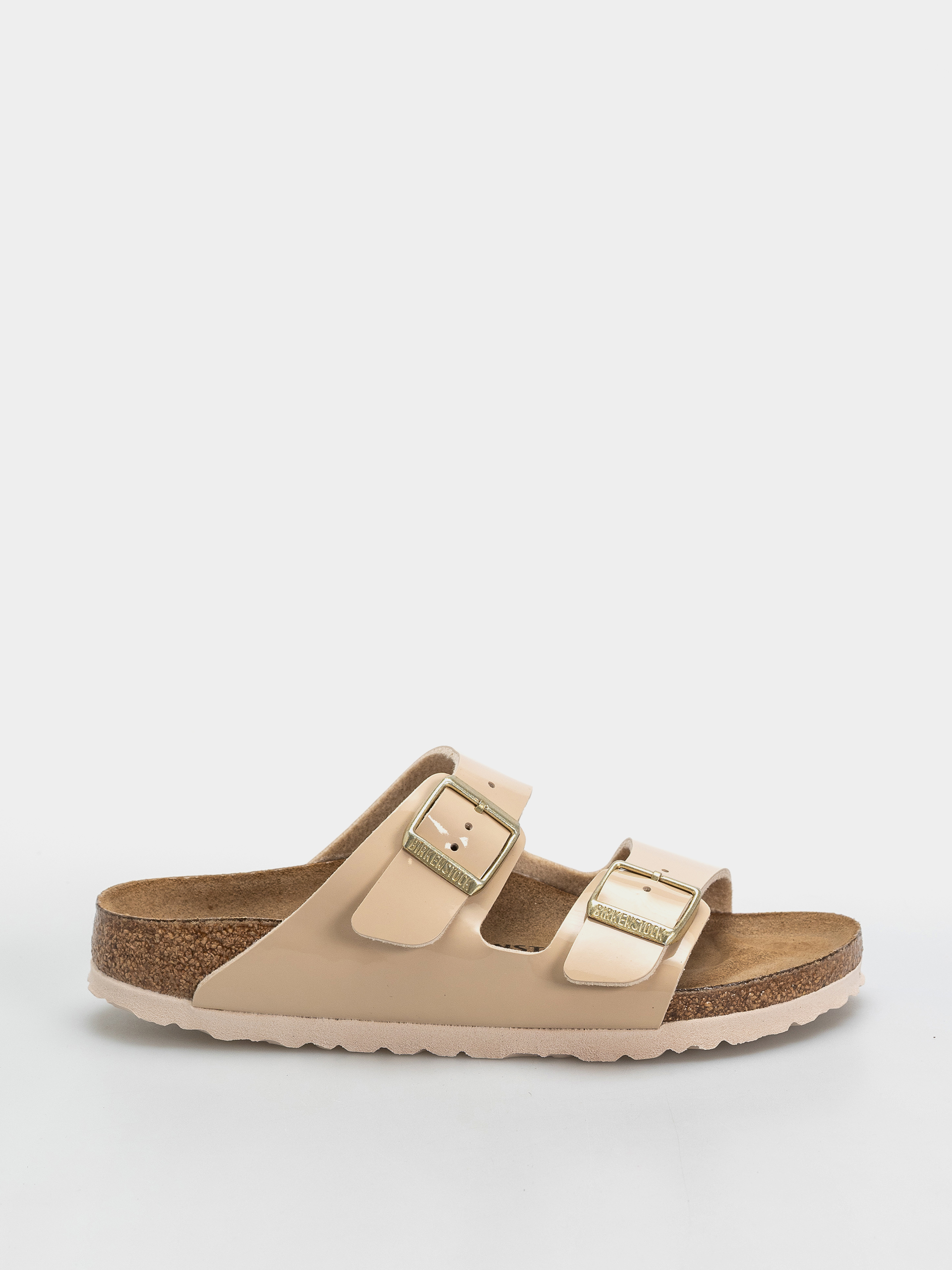Чехли Birkenstock Arizona Birko Flor Patent Narrow Wmn (sand)