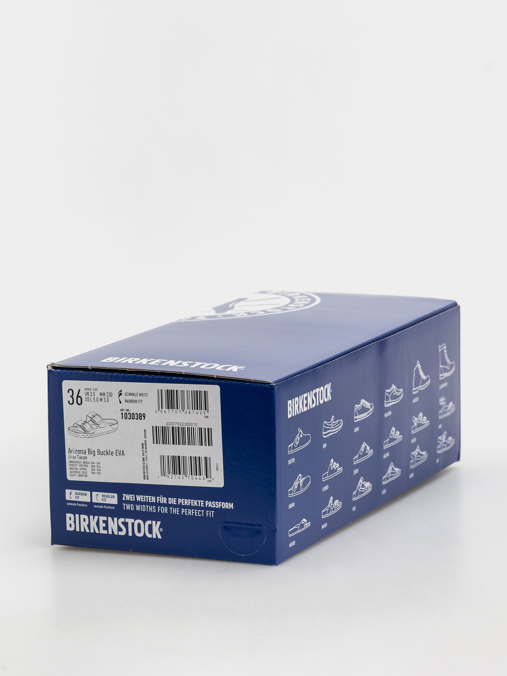 Чехли Birkenstock Arizona Big Buckle EVA Narrow Wmn (gray taupe)