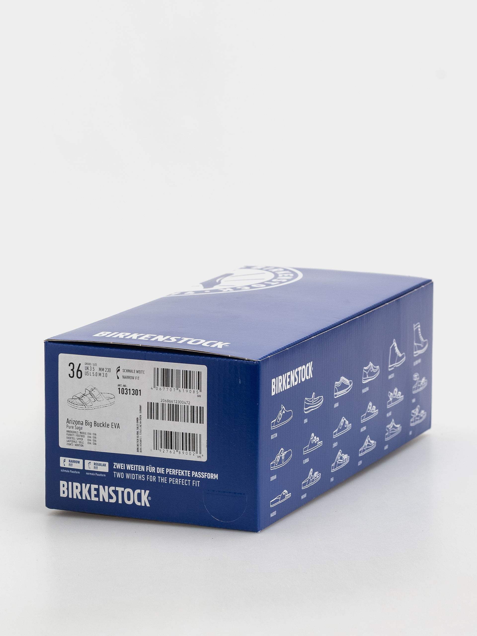 Чехли Birkenstock Arizona Big Buckle EVA Narrow Wmn (pure sage)