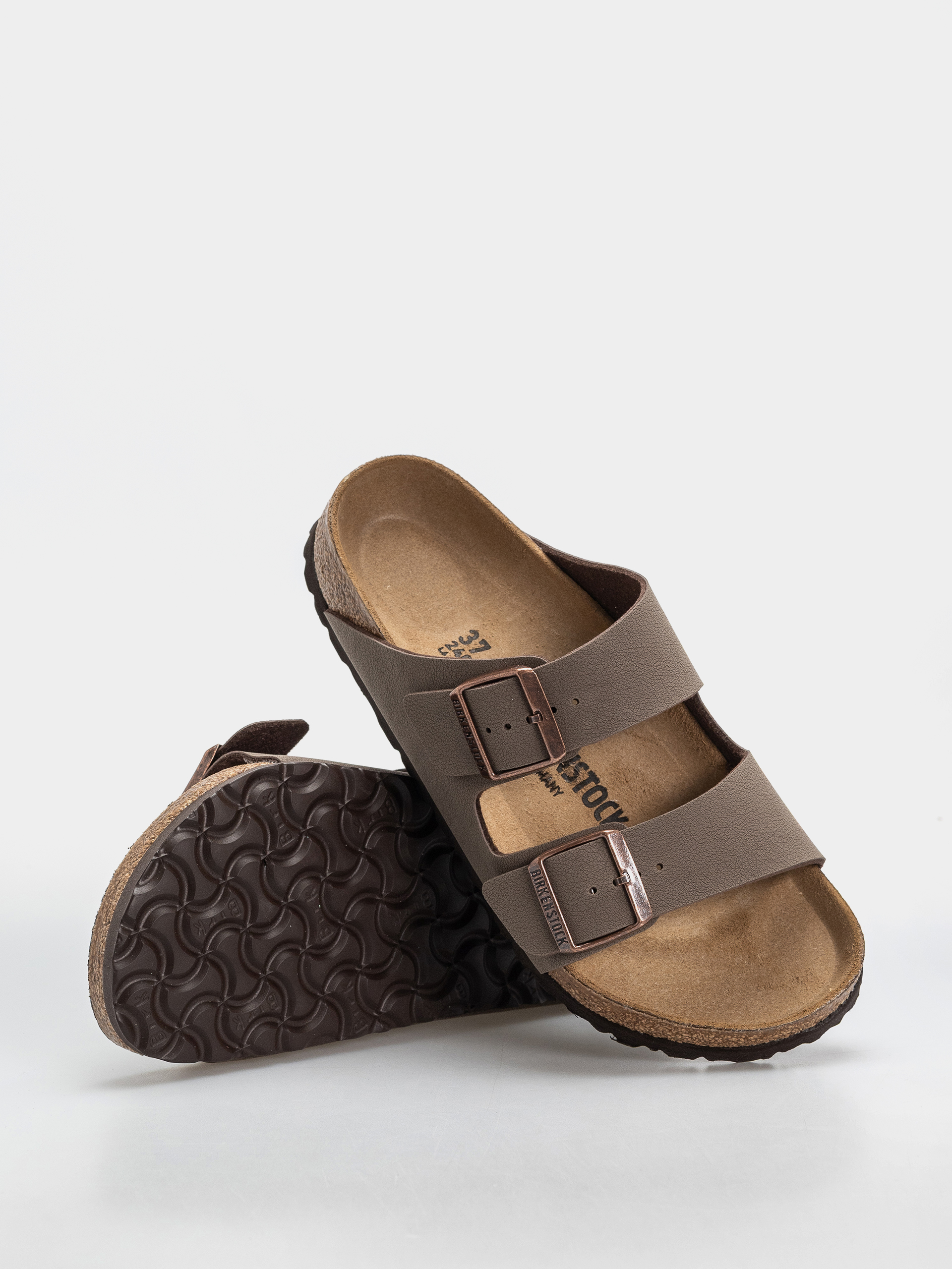 Чехли Birkenstock Arizona Birkibuc Regular (mocca)