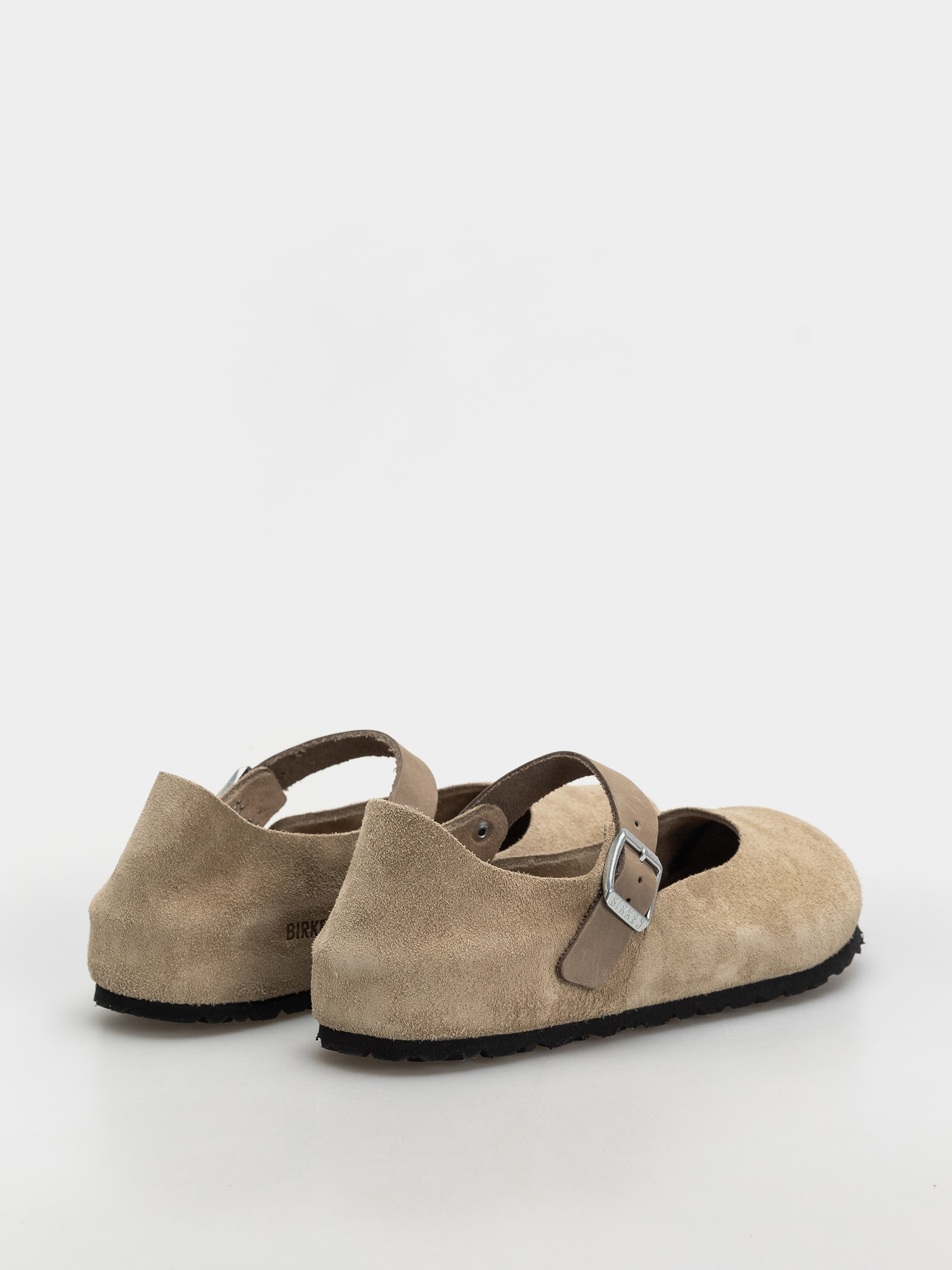 Чехли Birkenstock Mantova Suede Leather Narrow Wmn (taupe)