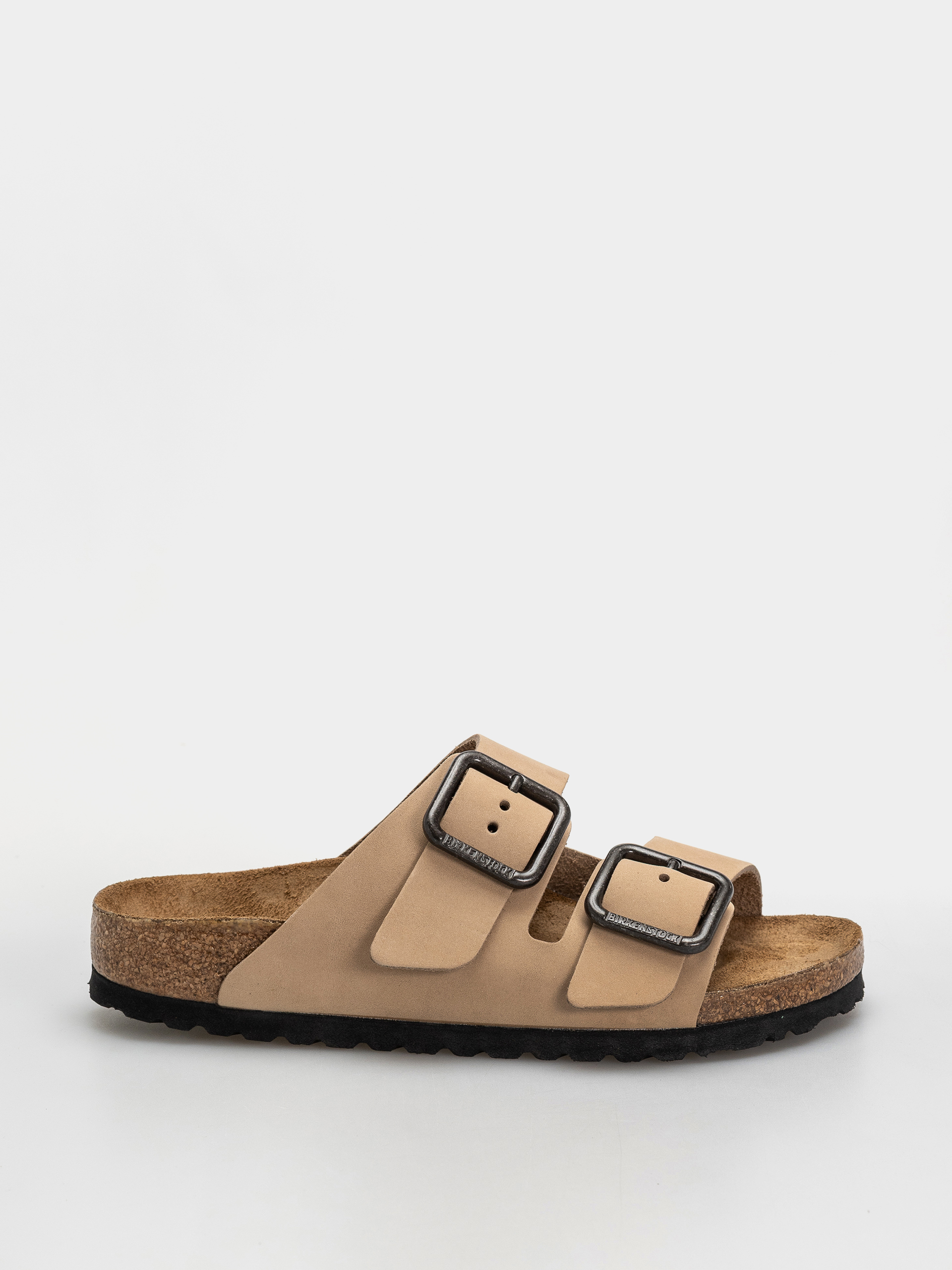 u0427u0435u0445u043bu0438 Birkenstock Arizona Wire Buckle Nubuck Leather Narrow (sandcastle)
