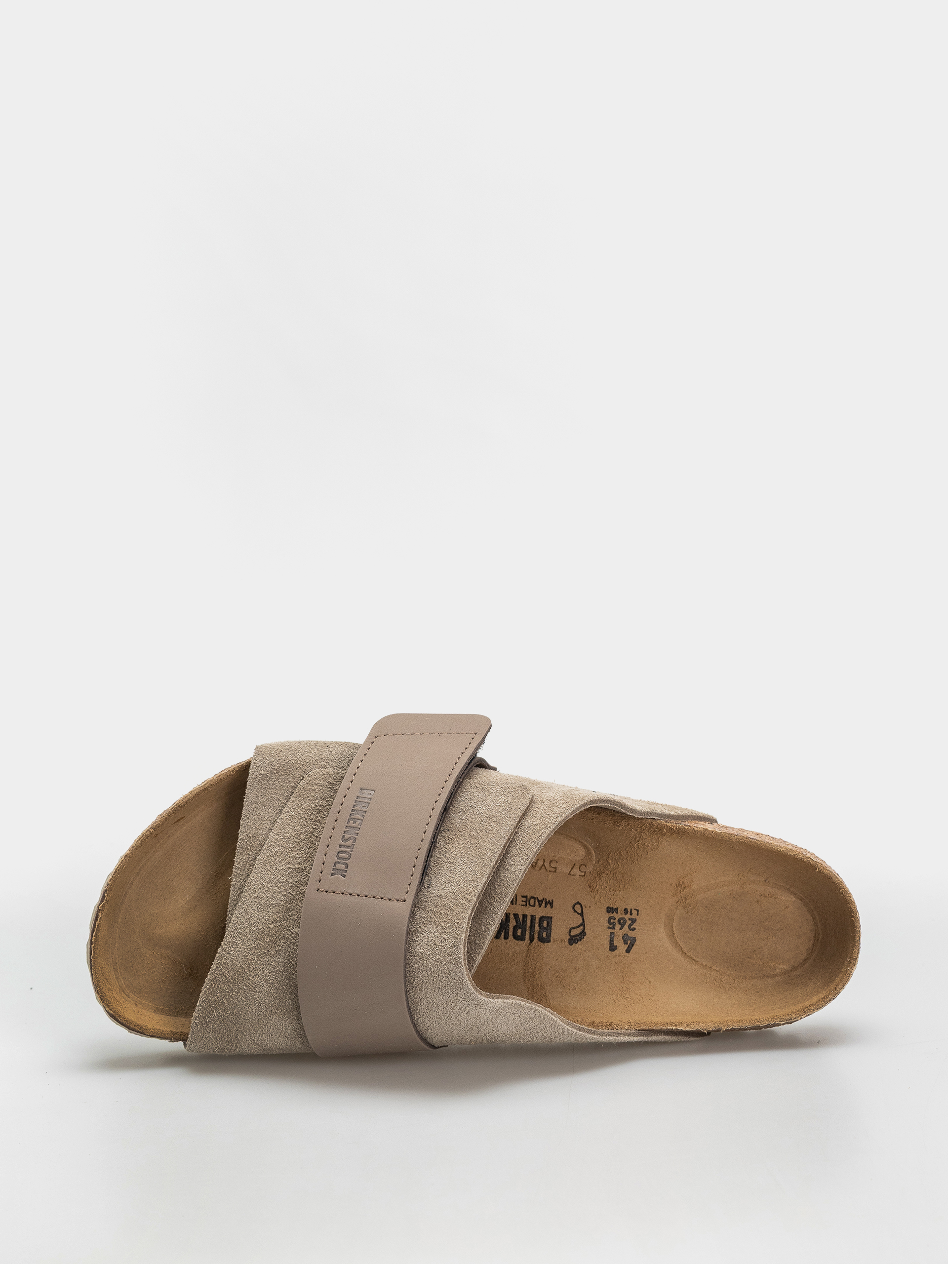 Чехли Birkenstock Kyoto Nubuck Suede Leather Regular (taupe)