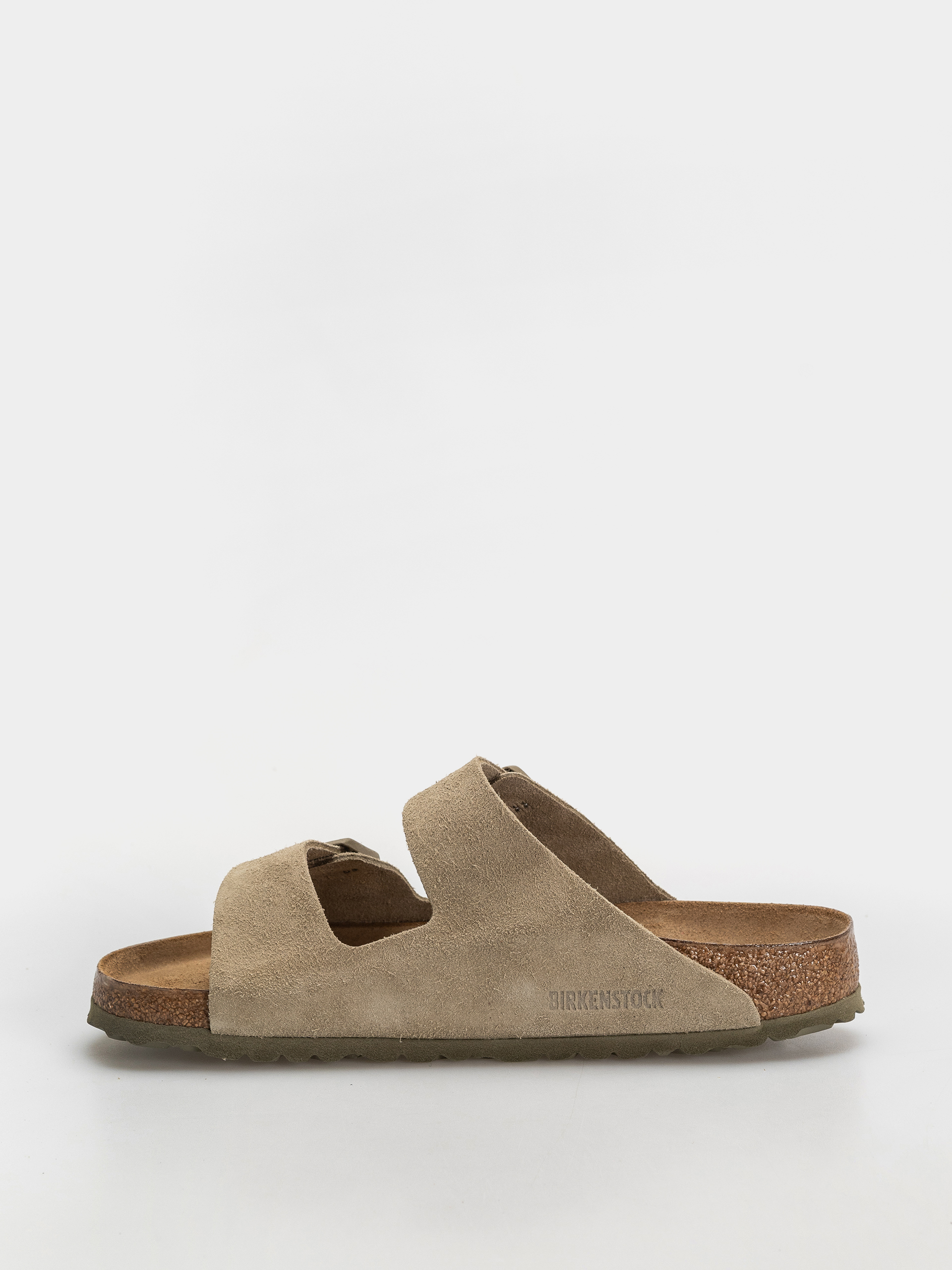 Чехли Birkenstock Arizona Suede Leather Regular (faded khaki)