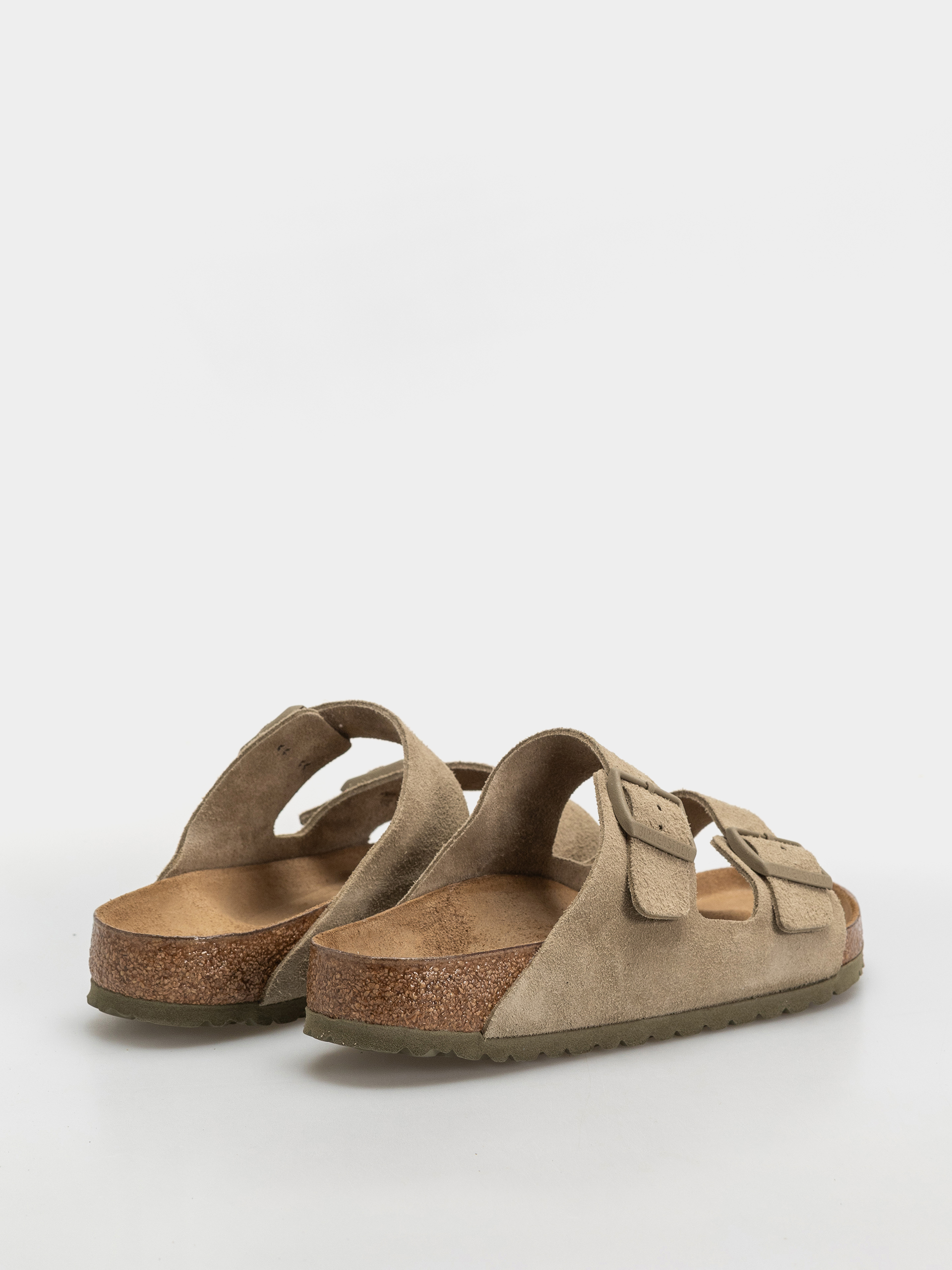 Чехли Birkenstock Arizona Suede Leather Regular (faded khaki)