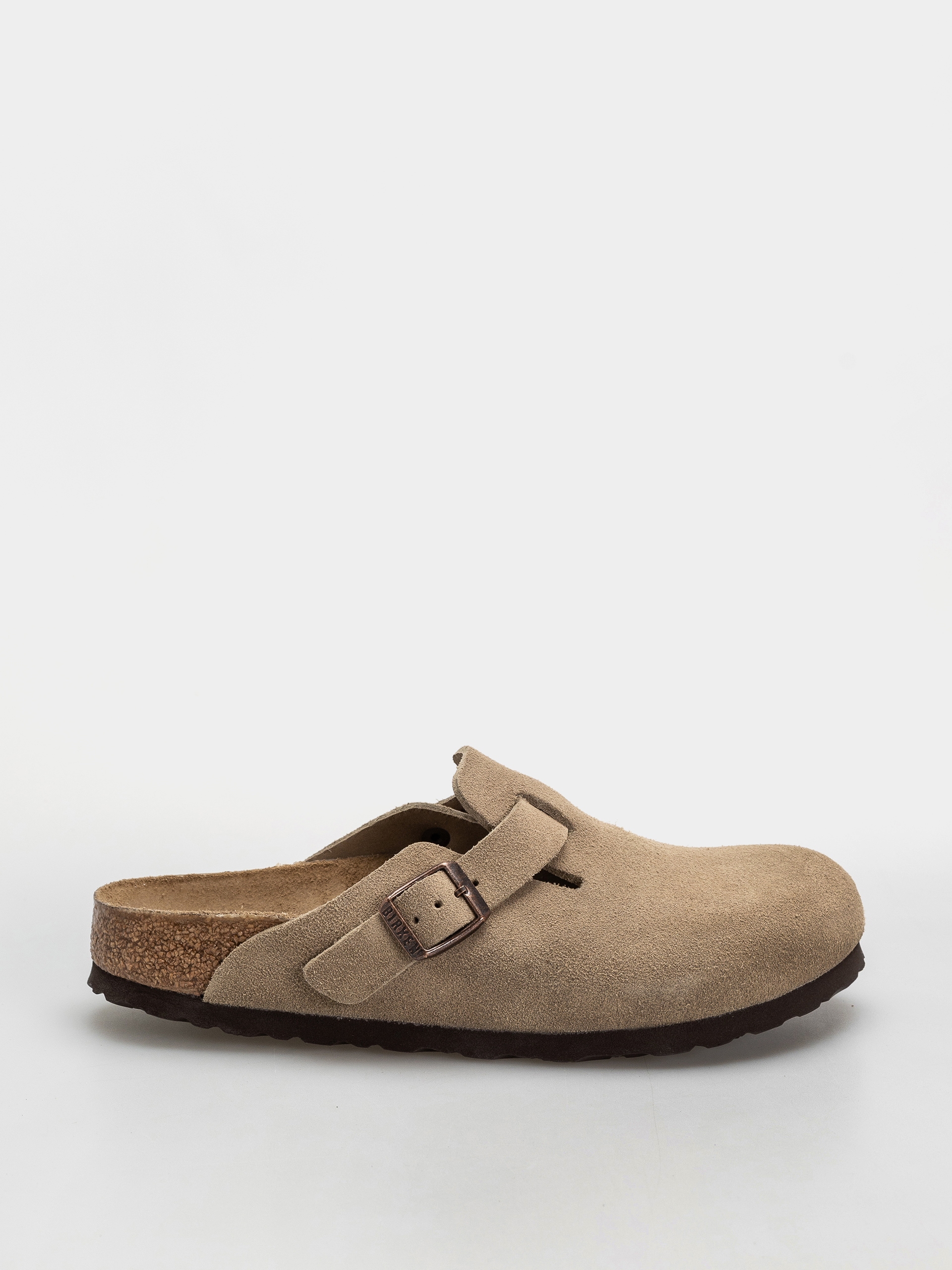 Чехли Birkenstock Boston Suede Leather Narrow Wmn