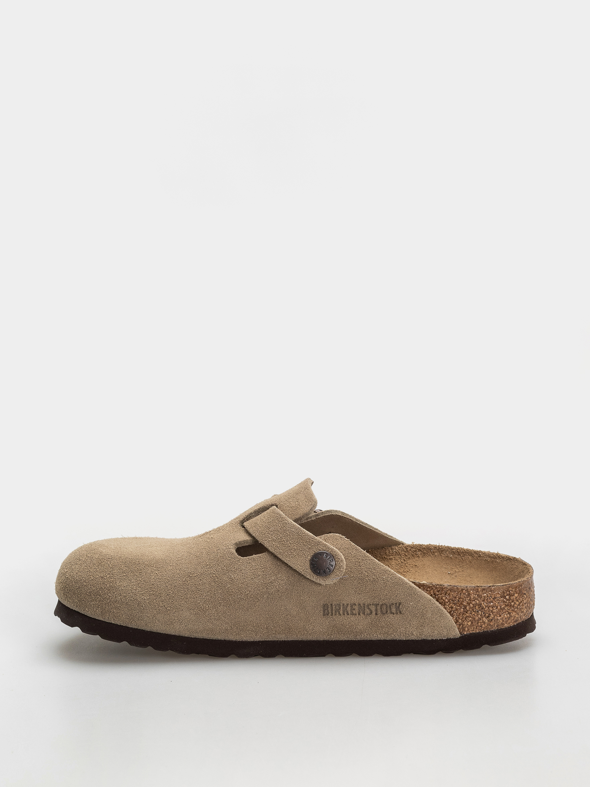 Чехли Birkenstock Boston Suede Leather Narrow Wmn (taupe)