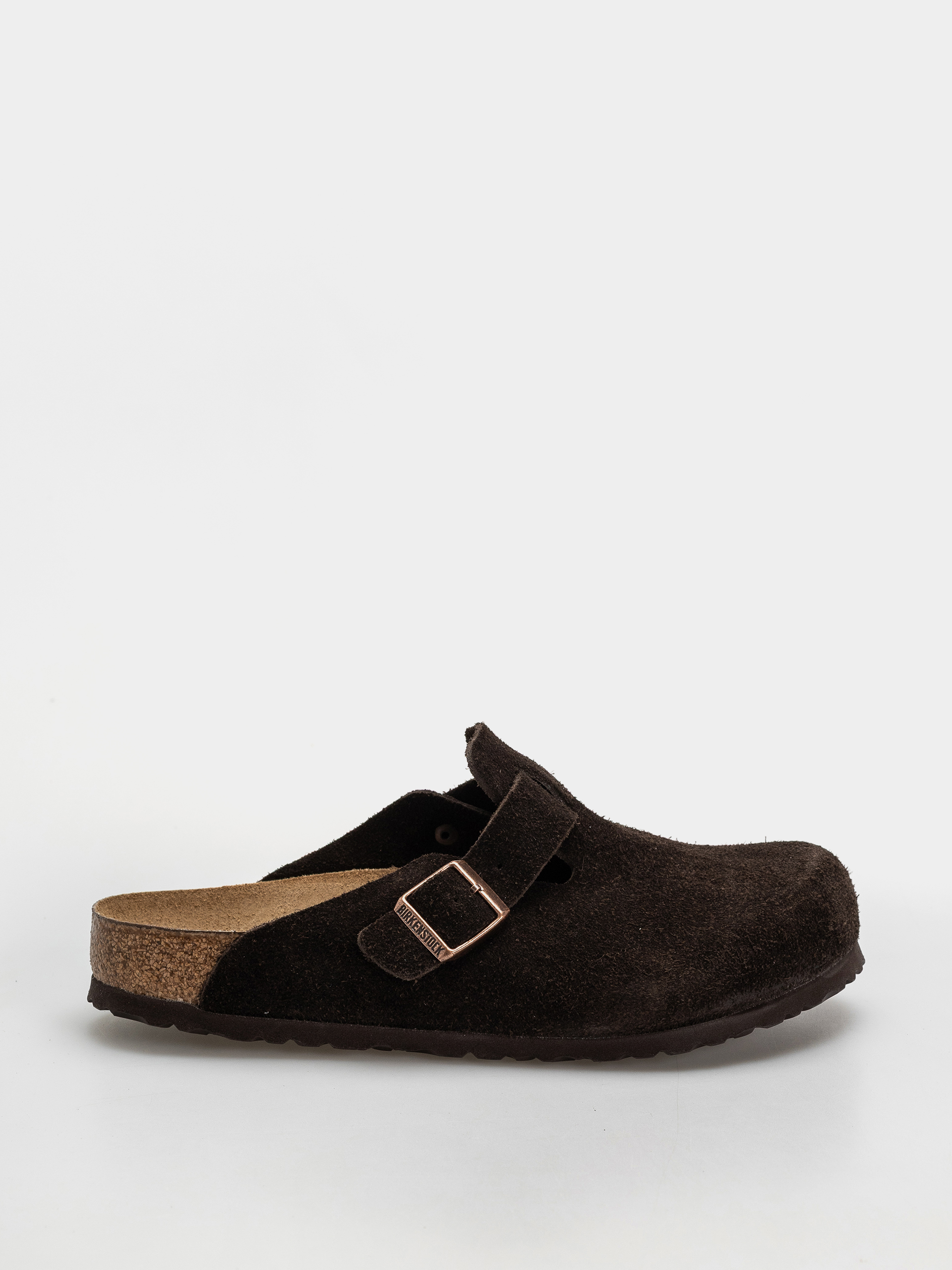 Birkenstock Чехли Boston Suede Regular (mocha)
