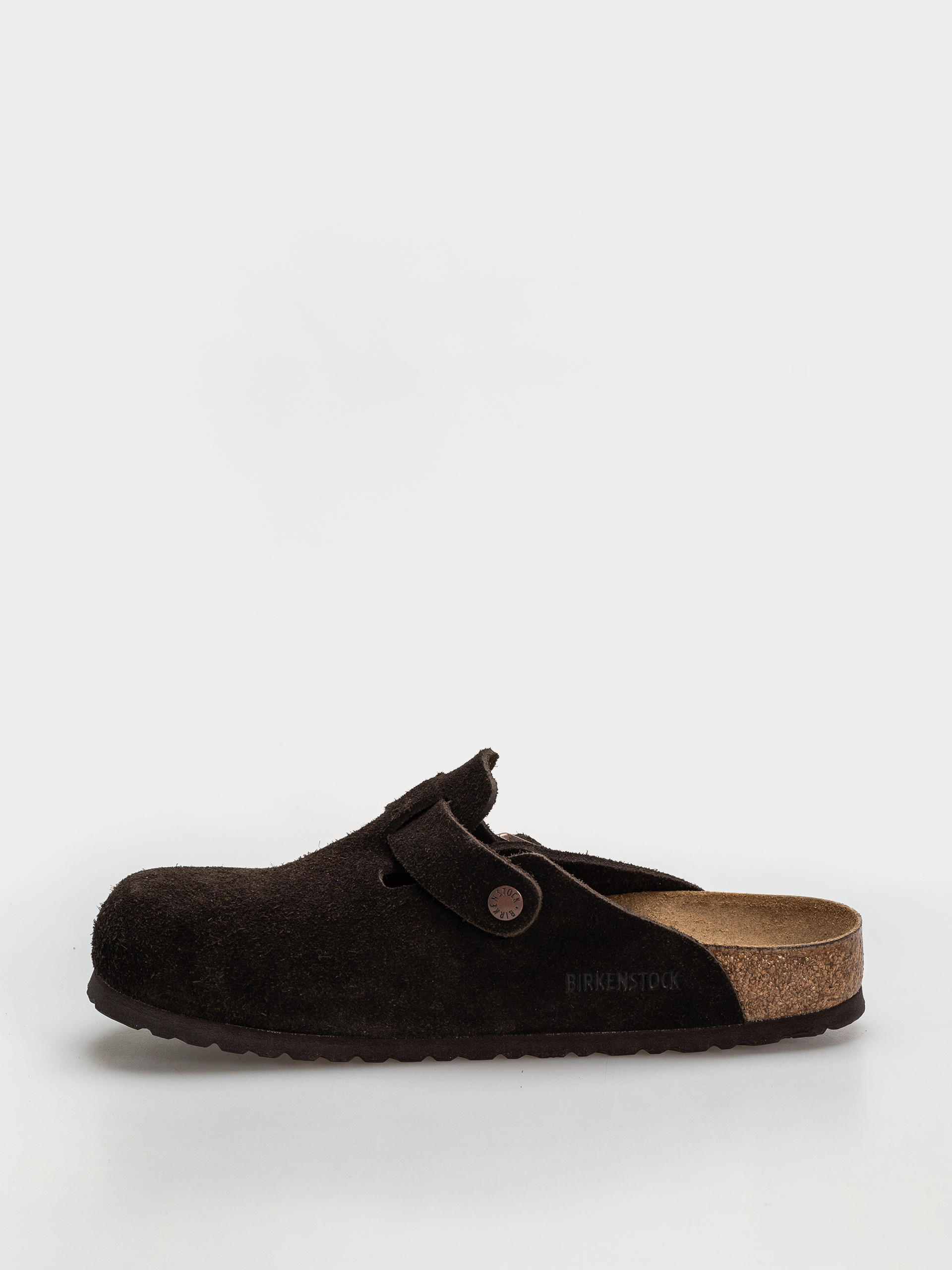 Birkenstock Чехли Boston Suede Regular (mocha)