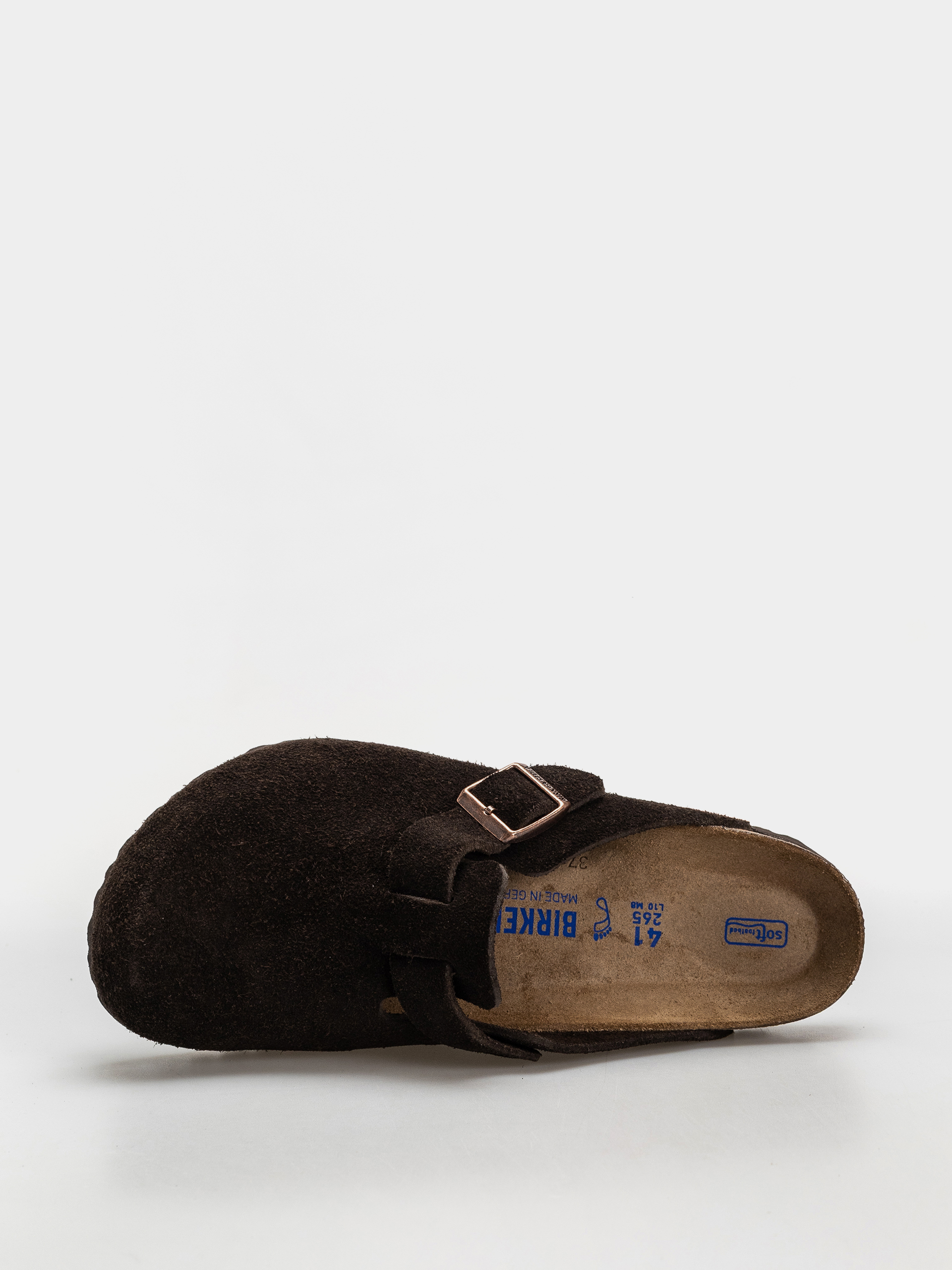 Birkenstock Чехли Boston Suede Regular (mocha)