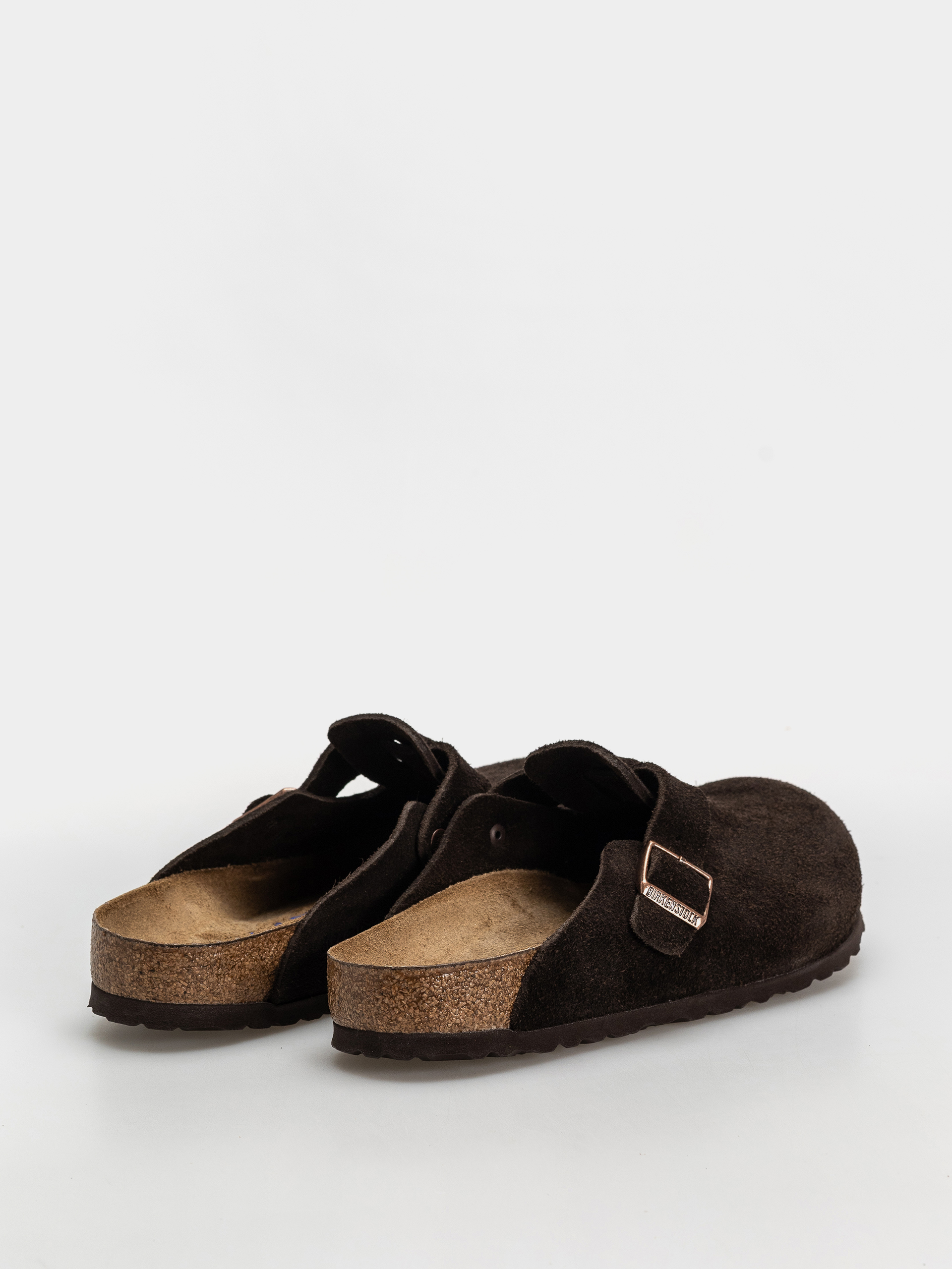 Birkenstock Чехли Boston Suede Regular (mocha)