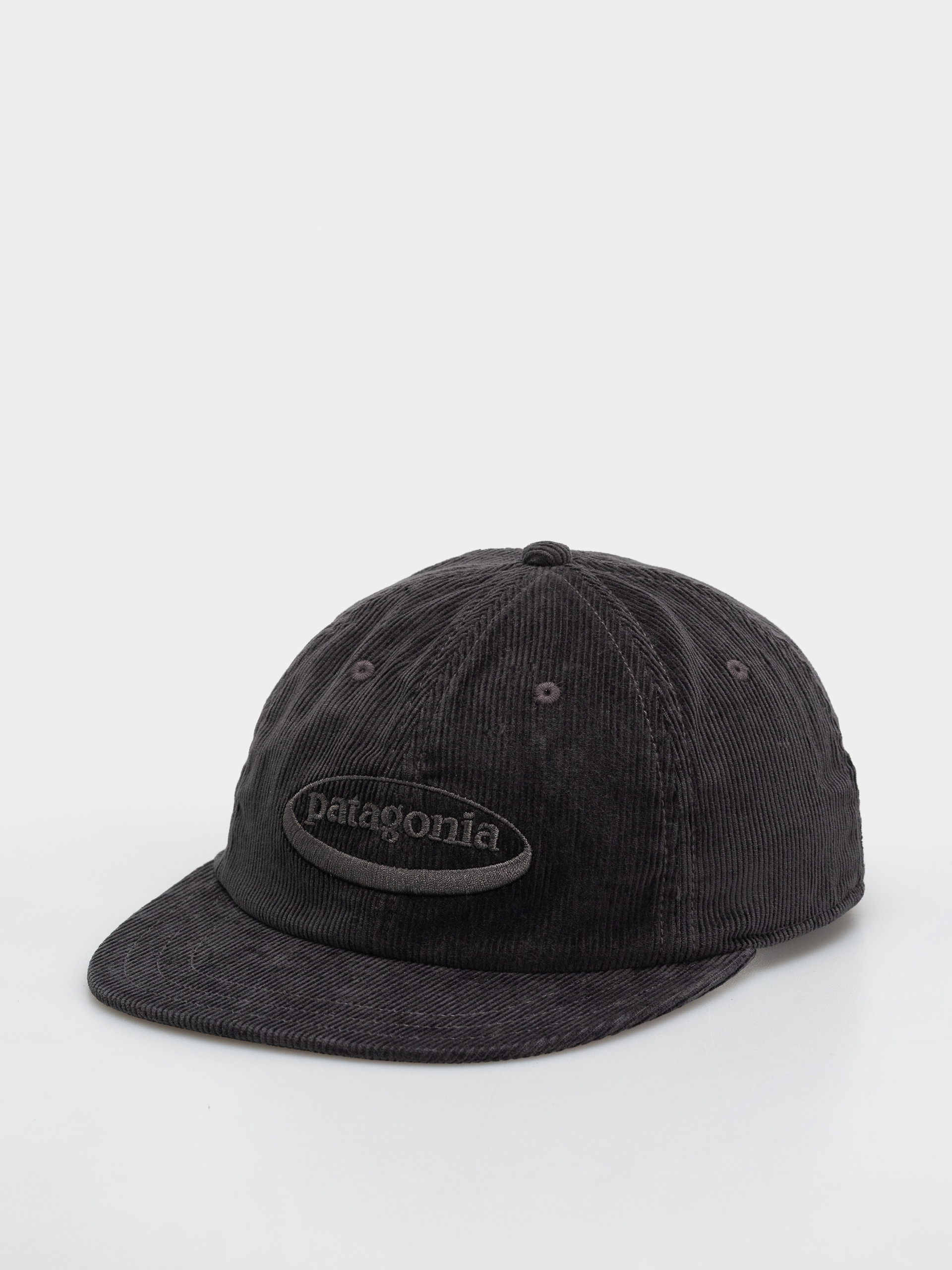 Шапка с козирка Patagonia Corduroy (95 oval logo/ink black)