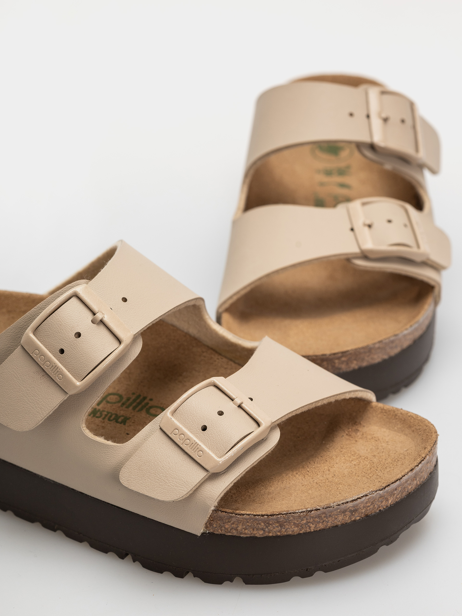 Чехли Birkenstock Arizona Flex Platform Birko Flor Narrow Wmn (sandcastle)