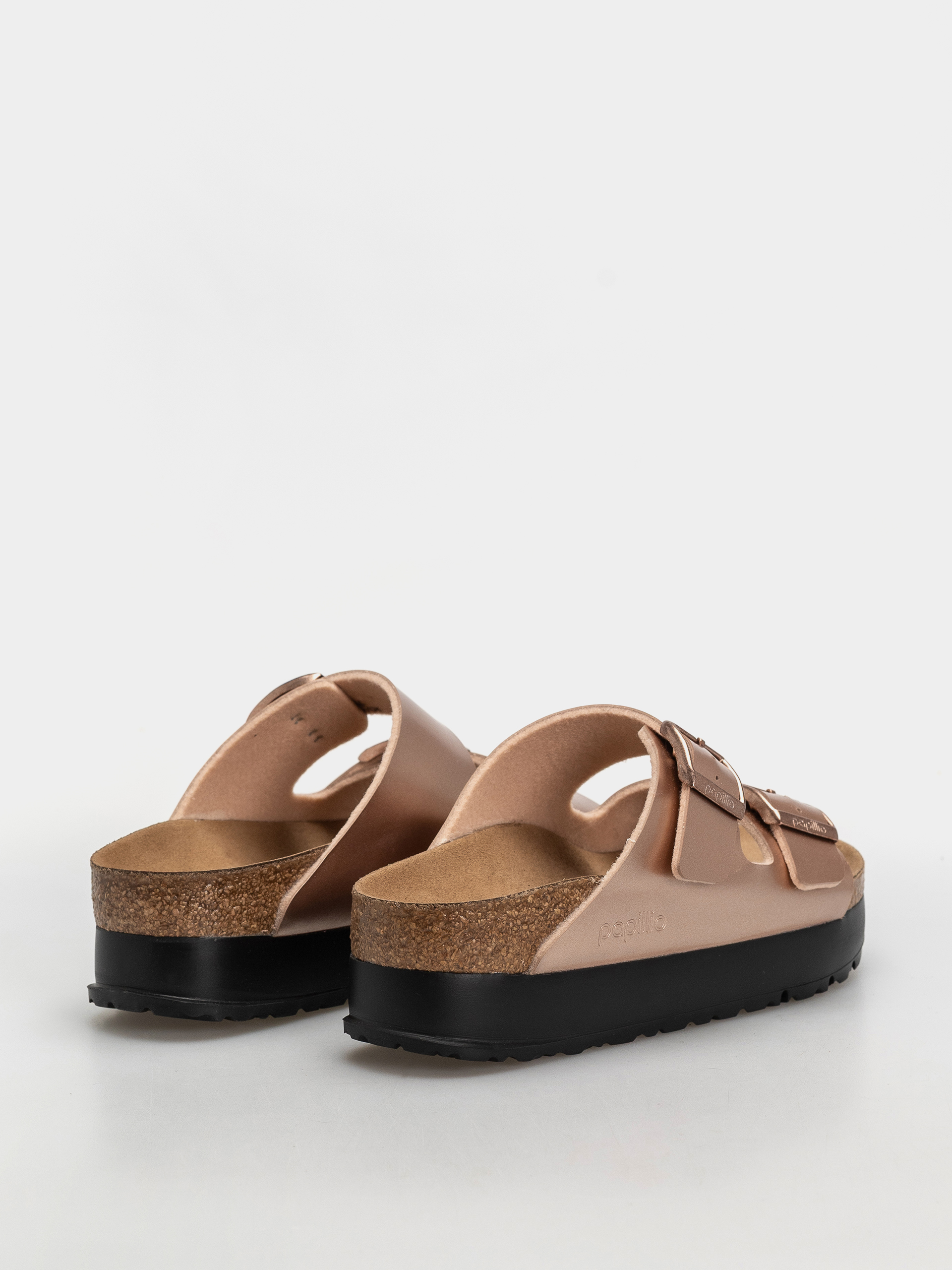 Чехли Birkenstock Arizona Flex Platform Birko Flor Narrow Wmn (electric metallic copper)