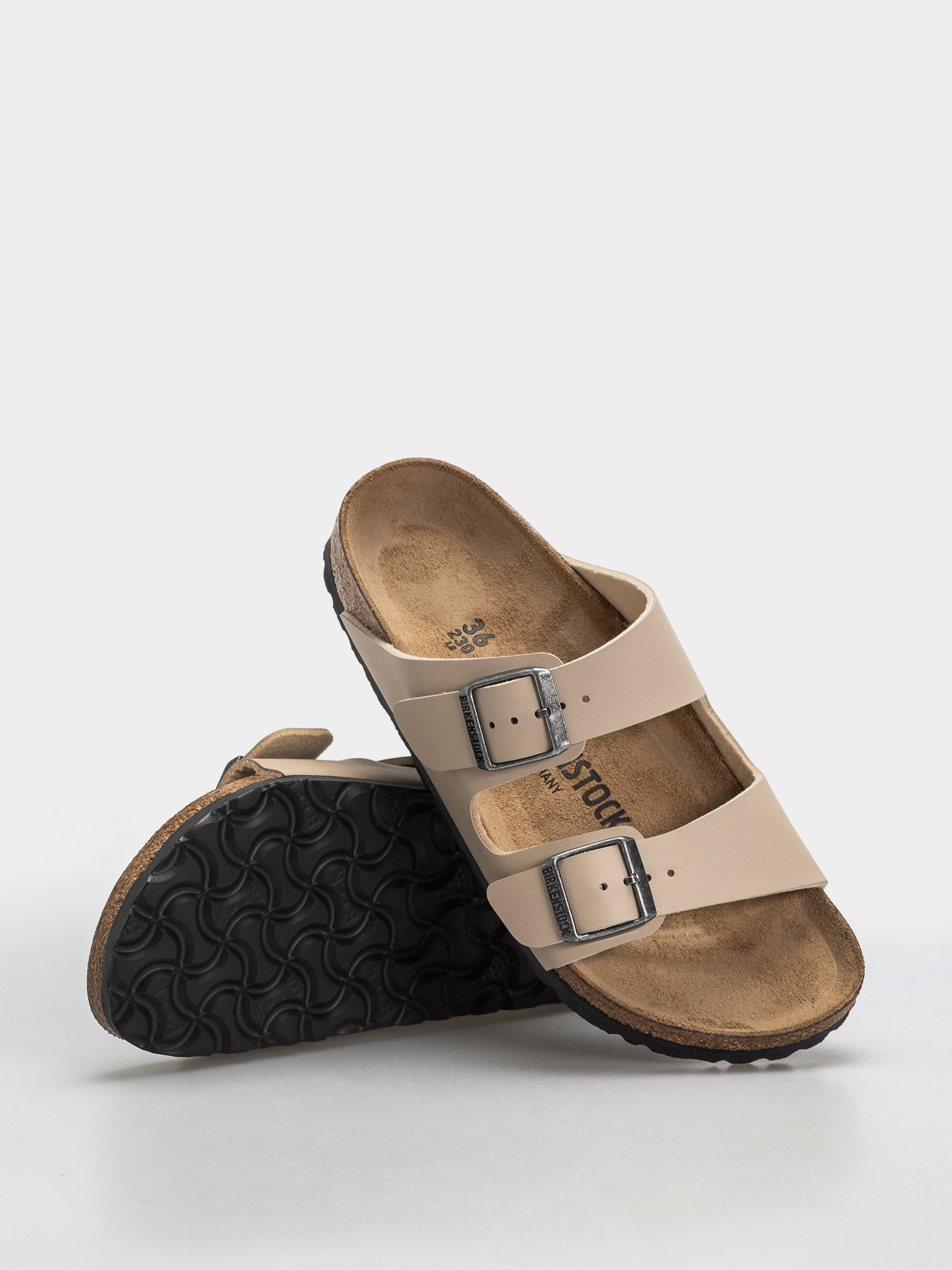 Чехли Birkenstock Arizona Birko Flor Narrow (sandcastle)