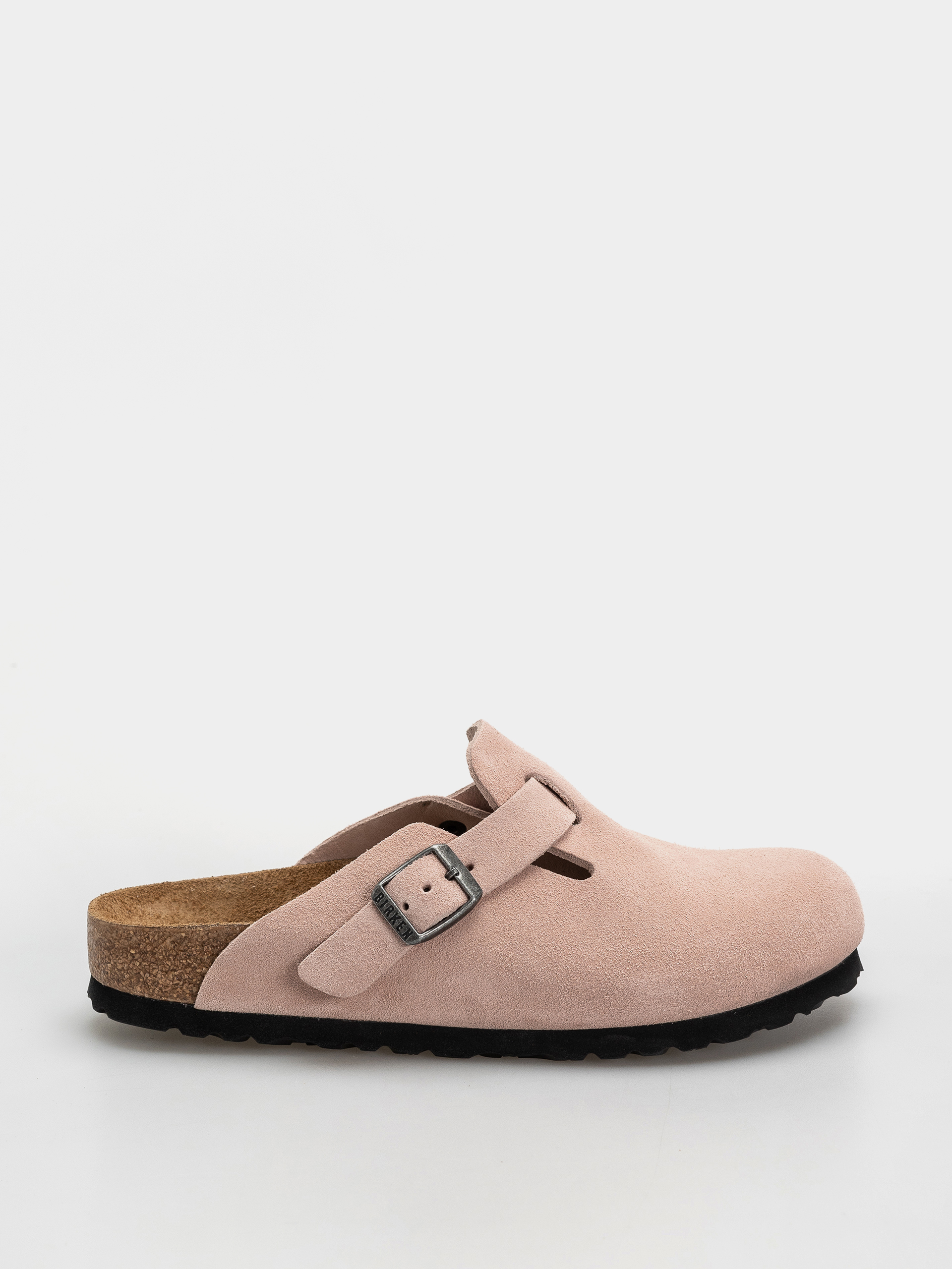 Чехли Birkenstock Boston Suede Leather Narrow (pink clay)