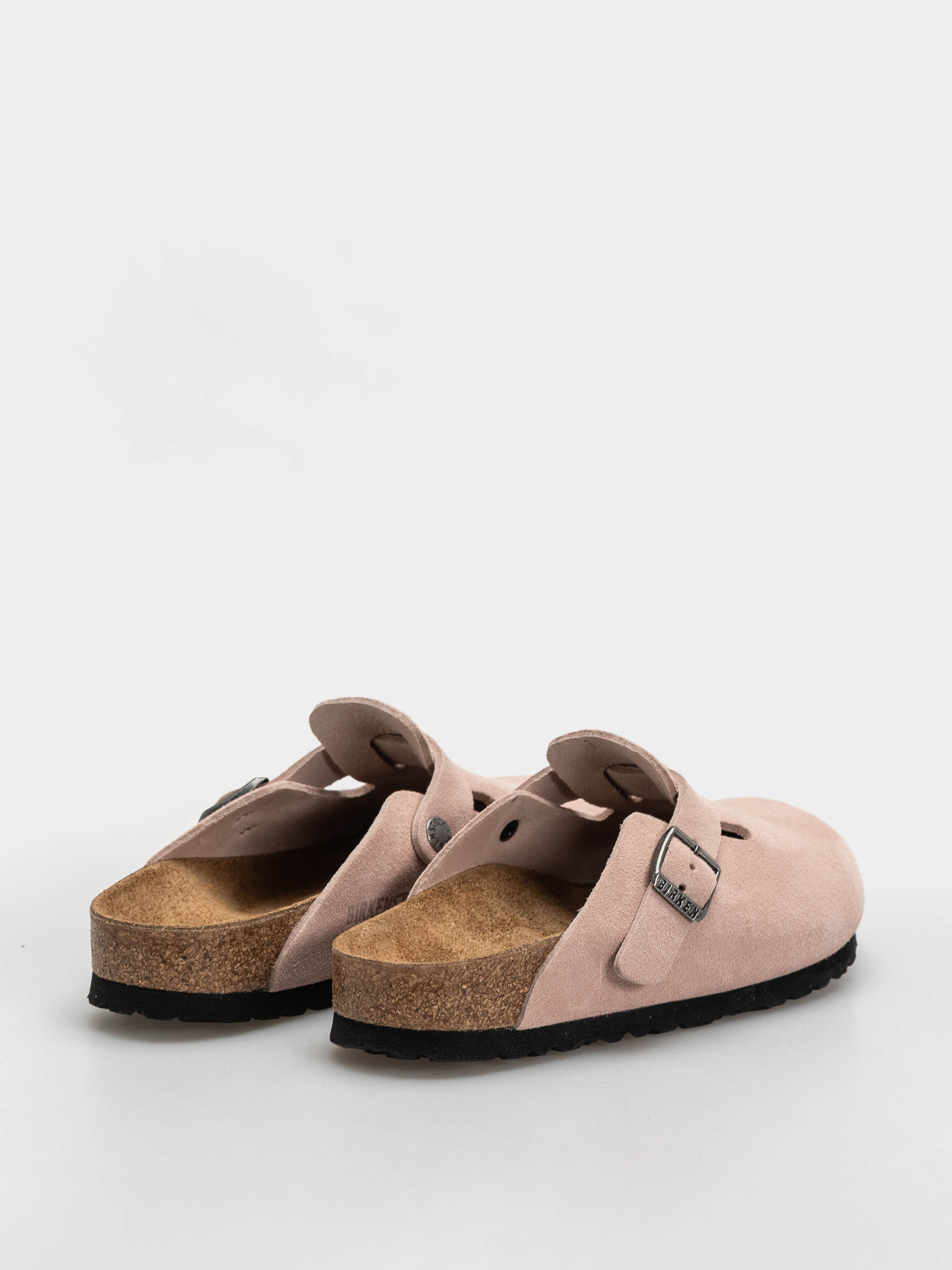 Чехли Birkenstock Boston Suede Leather Narrow (pink clay)
