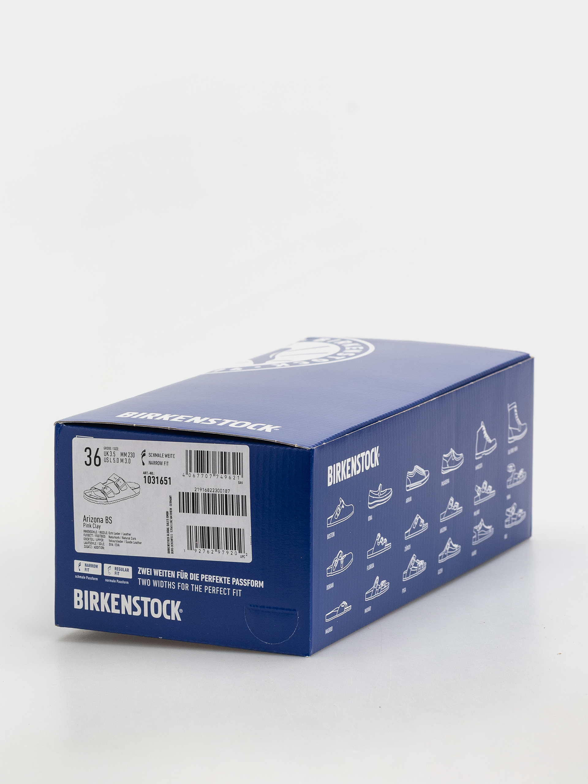 Чехли Birkenstock Arizona Suede Leather Narrow (pink clay)