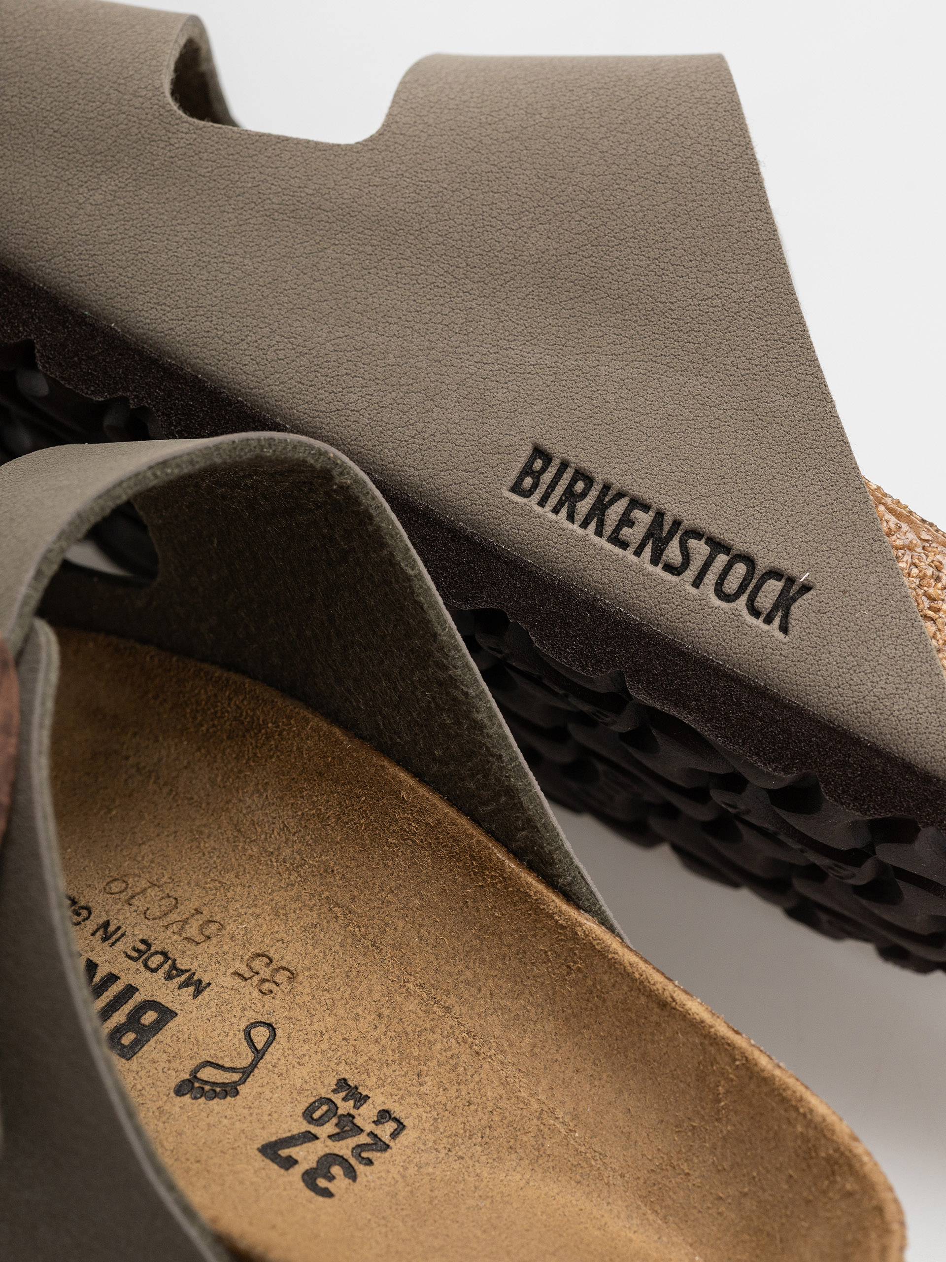 Чехли Birkenstock Arizona Birkibuc Regular (stone)