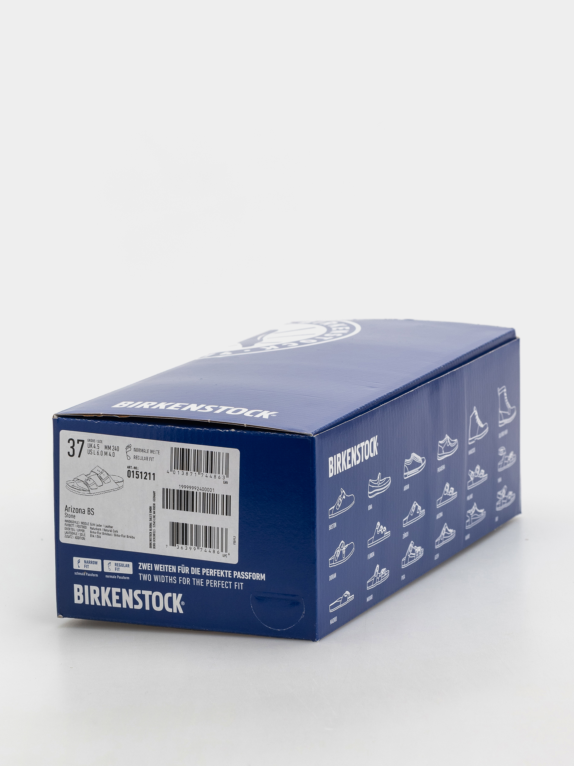 Чехли Birkenstock Arizona Birkibuc Regular (stone)