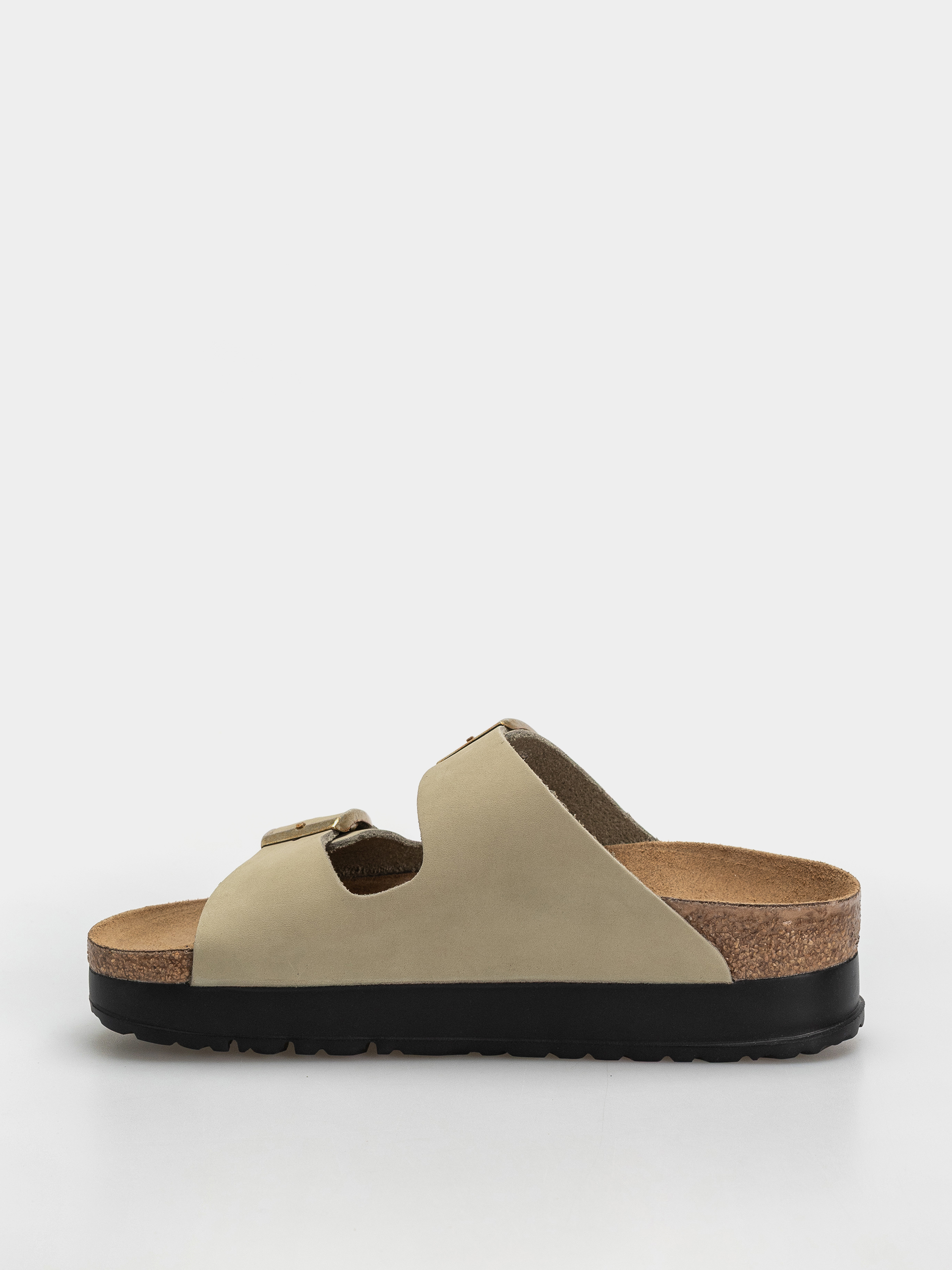 Чехли Birkenstock Arizona Flex Platform Nubuck Leather Narrow Wmn (eucalyptus)