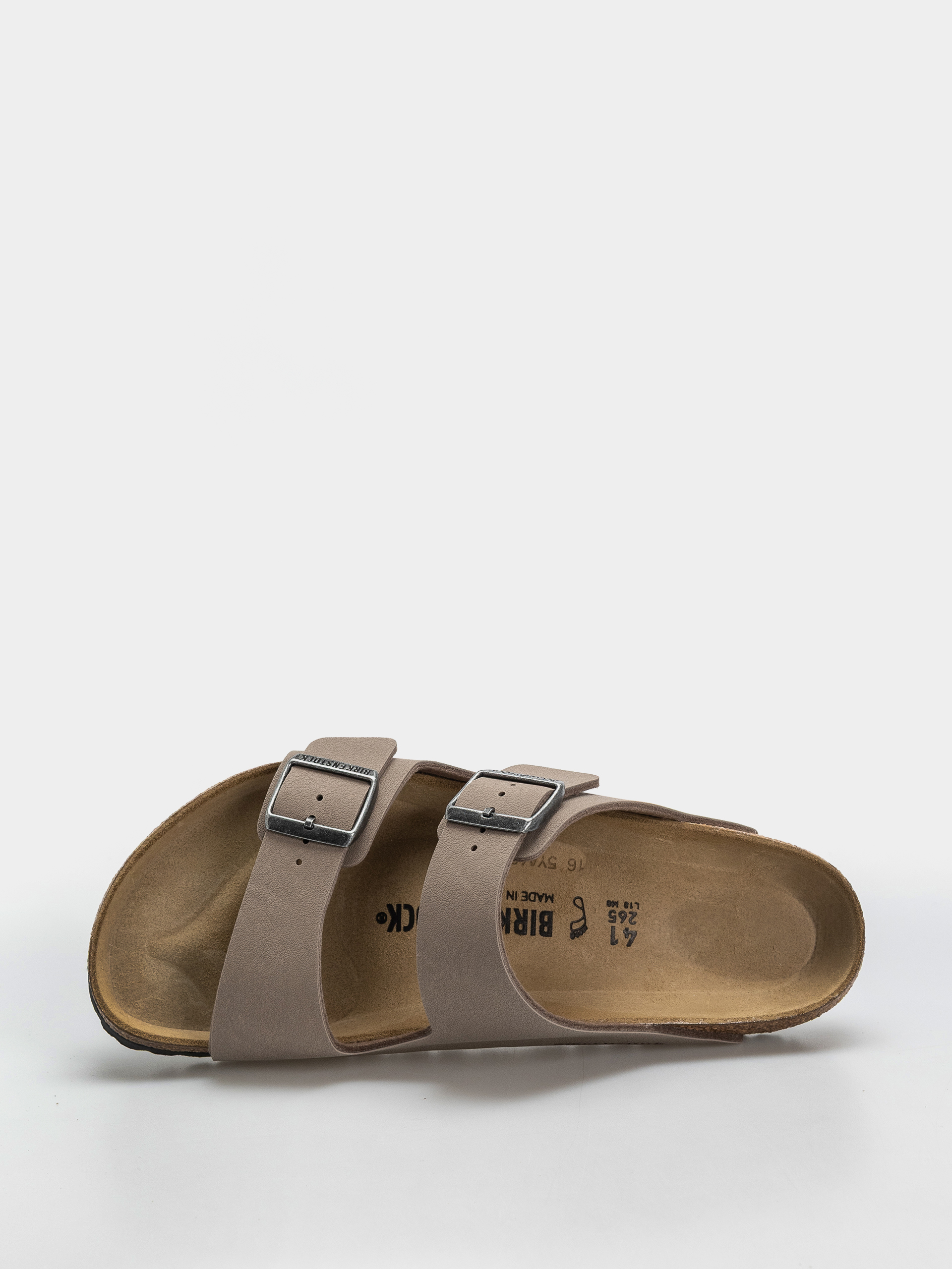 Чехли Birkenstock Arizona Birkibuc Regular (gray taupe)