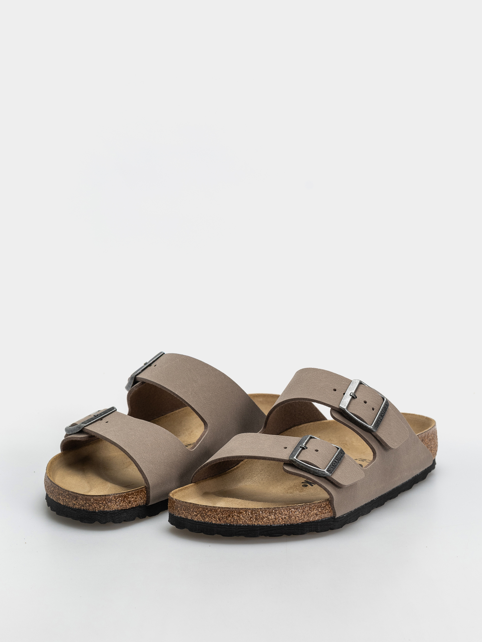 Чехли Birkenstock Arizona Birkibuc Regular (gray taupe)