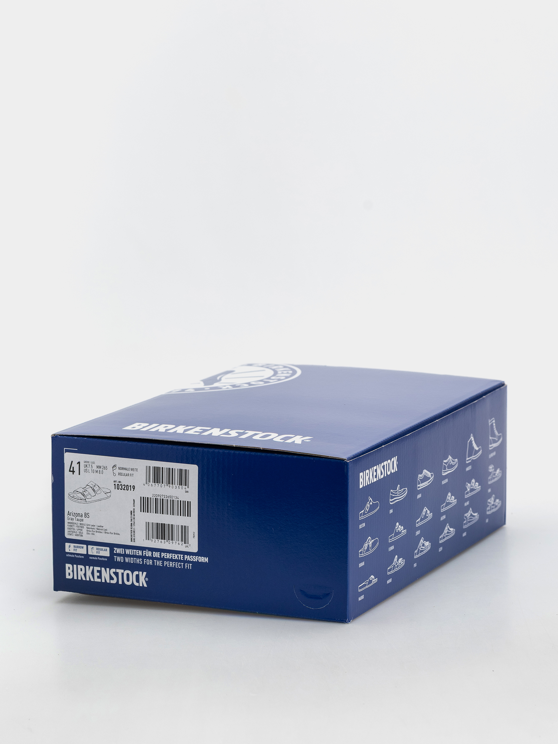 Чехли Birkenstock Arizona Birkibuc Regular (gray taupe)