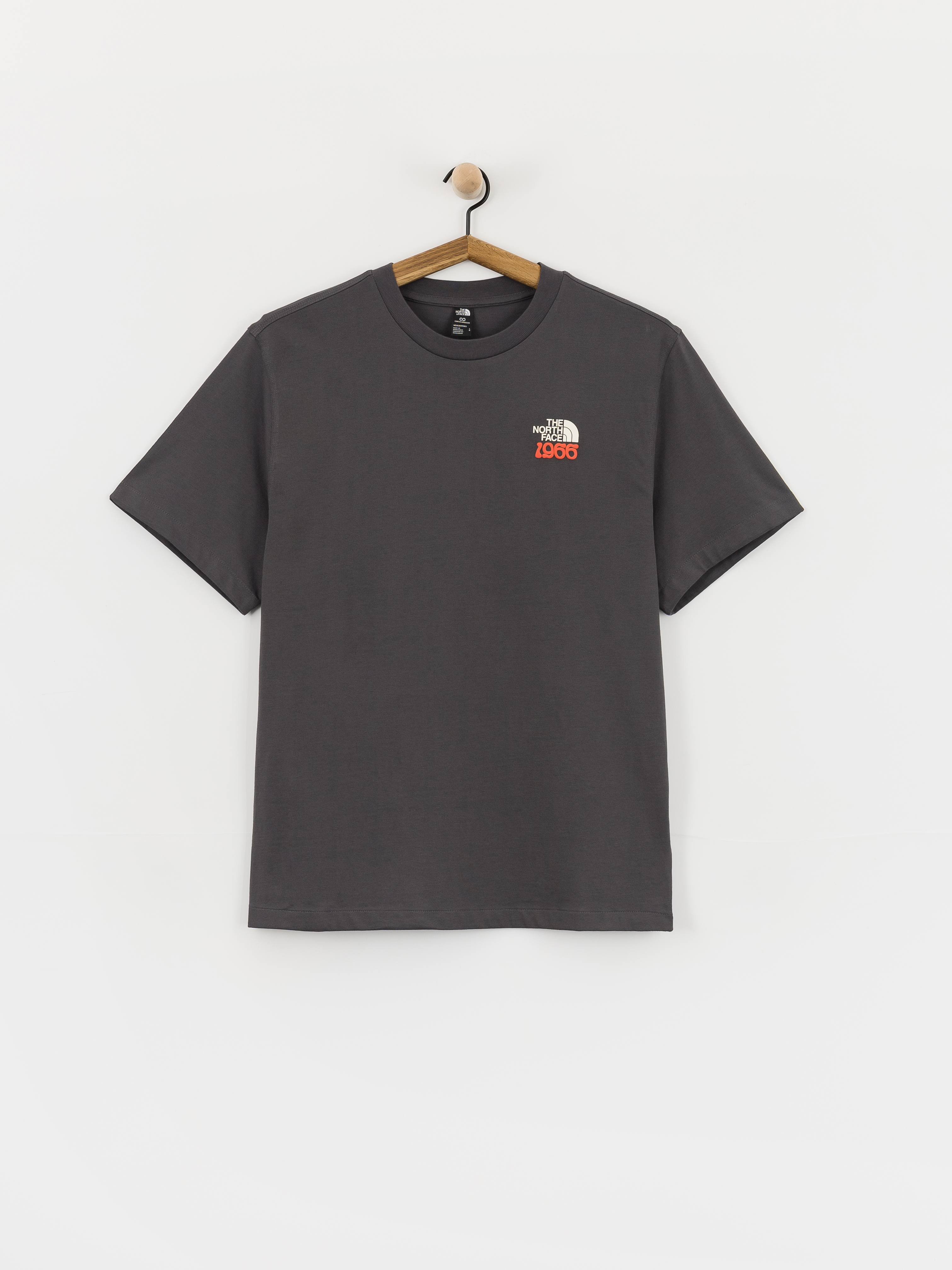 Тениска The North Face Flora Relaxed (anthracite grey)