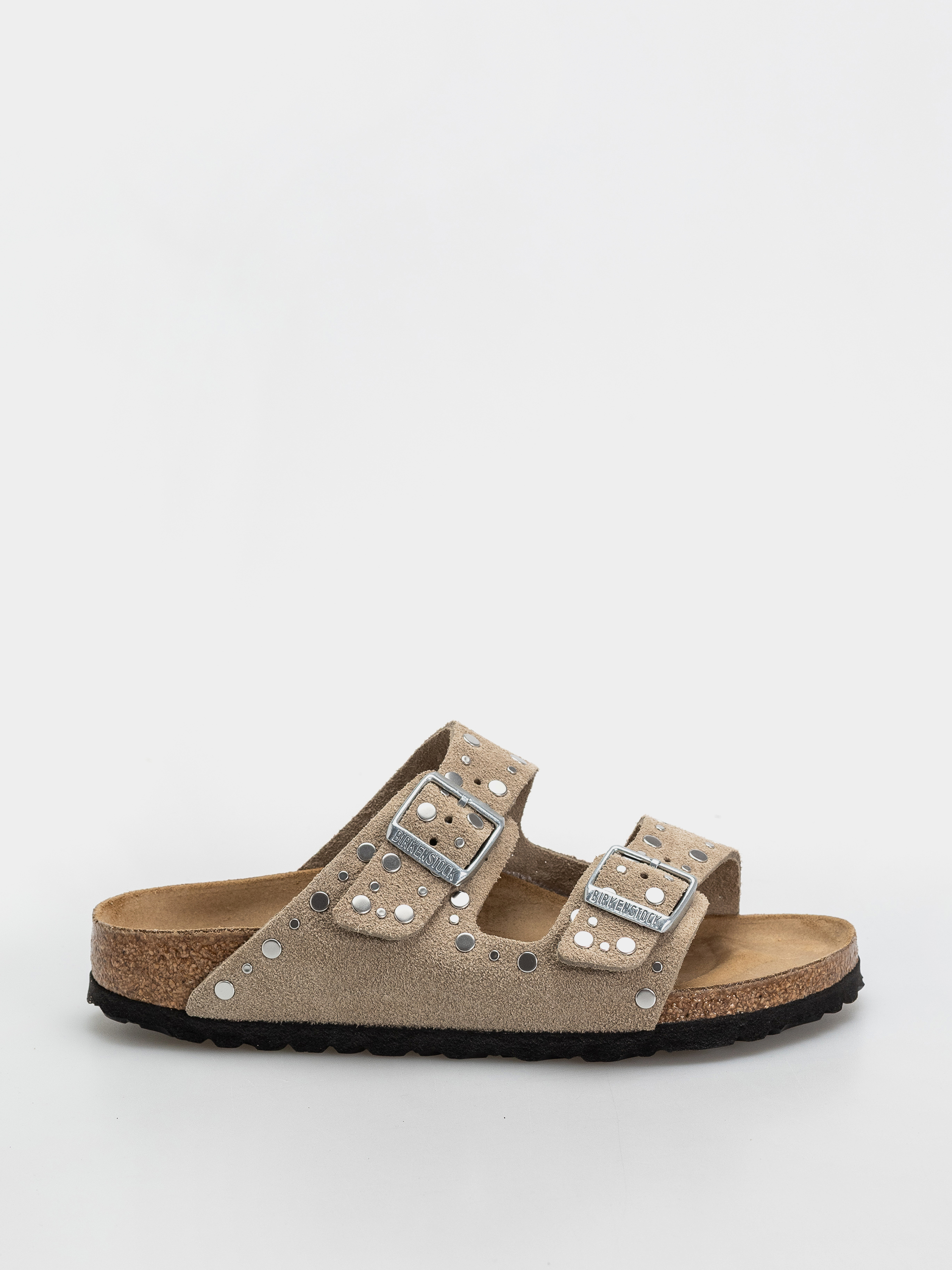 Чехли Birkenstock Arizona Rivets Suede Leather Narrow Wmn