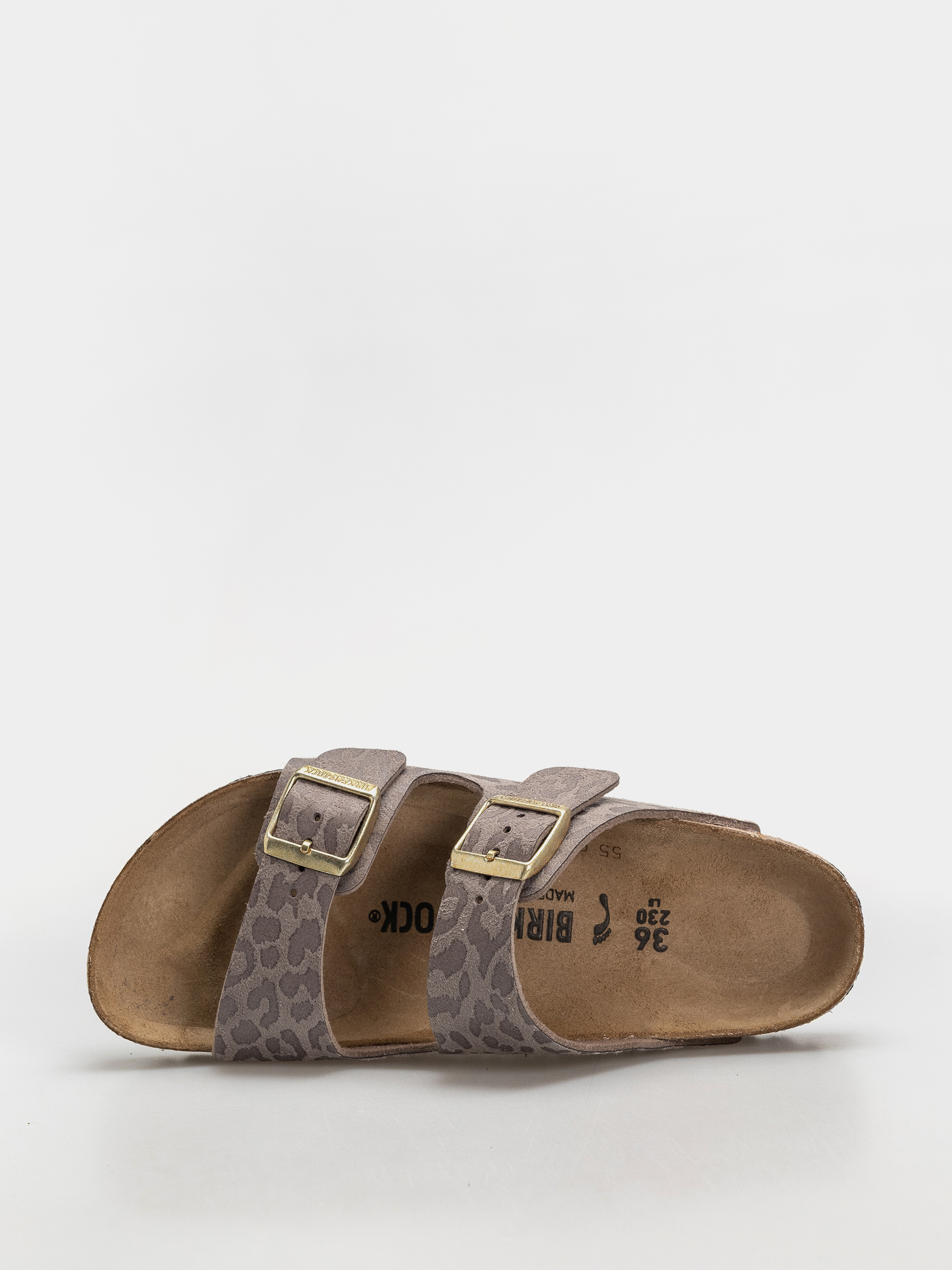 Чехли Birkenstock Arizona Synthetics Narrow Wmn (syn leo grey taupe)