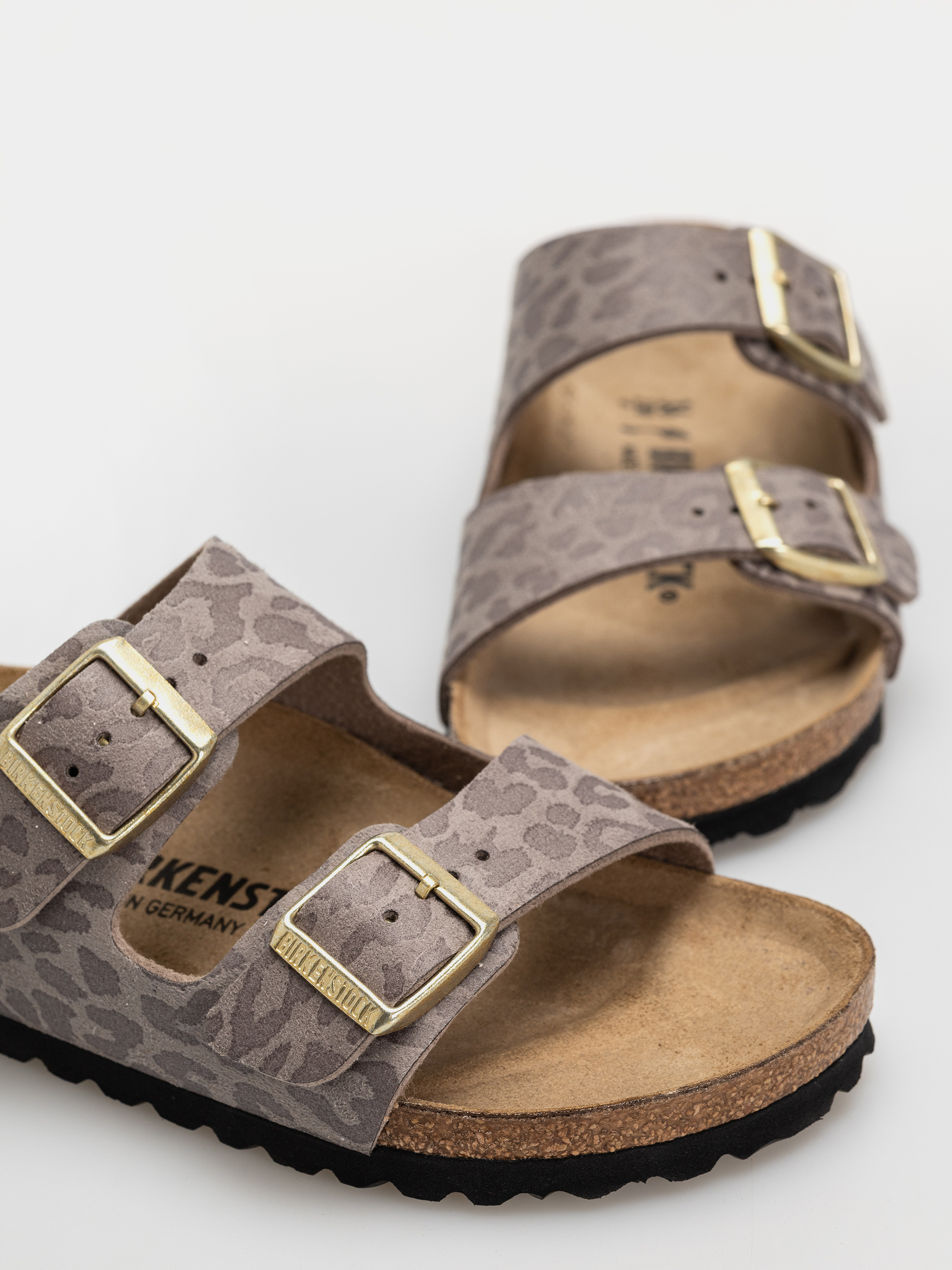 Чехли Birkenstock Arizona Synthetics Narrow Wmn (syn leo grey taupe)