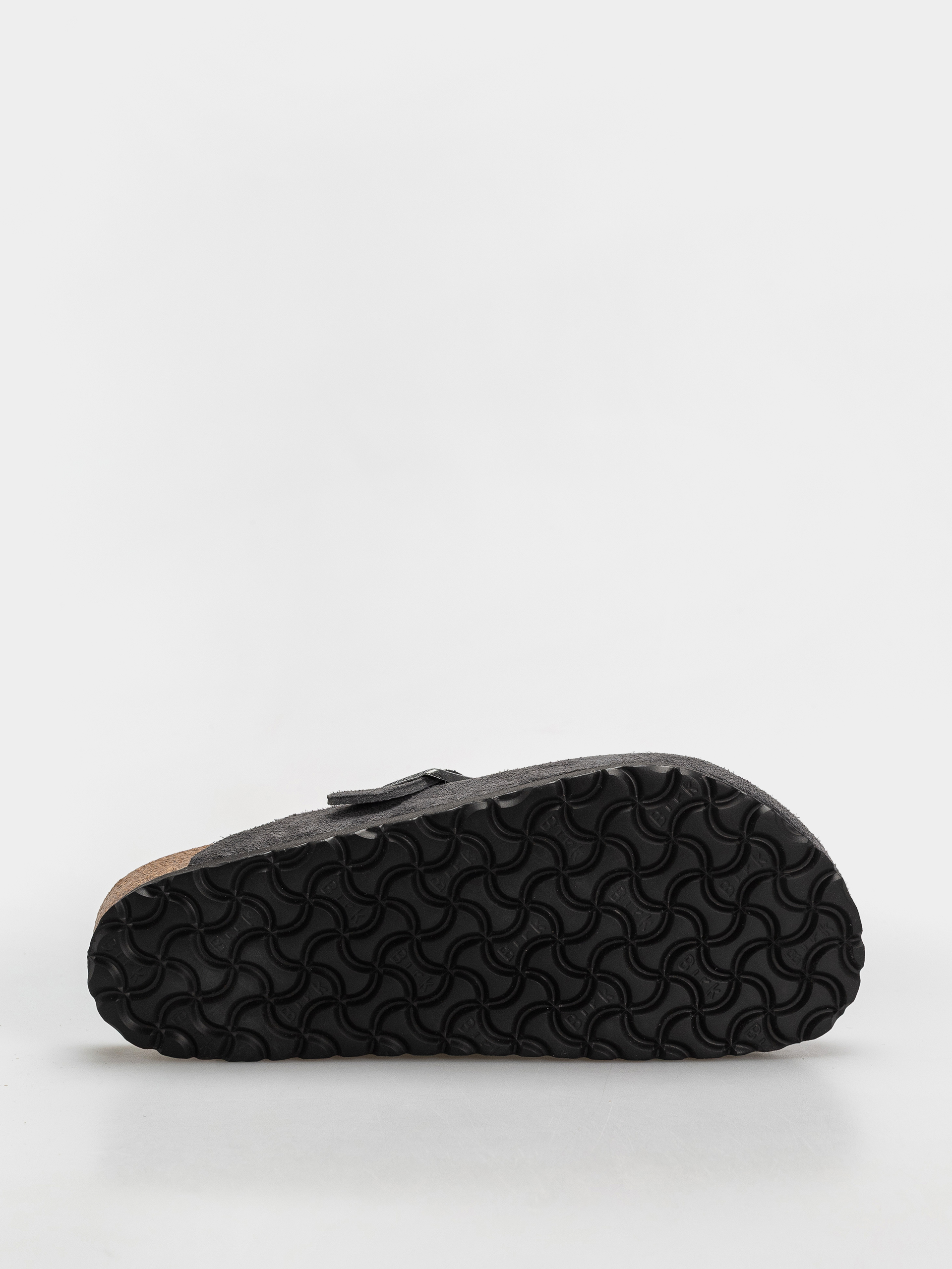 Чехли Birkenstock Boston Suede Leather Regular (charcoal)